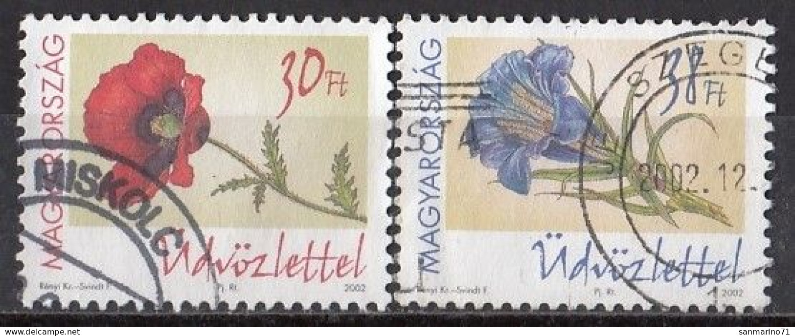 HUNGARY 4734-4735,used - Gebruikt