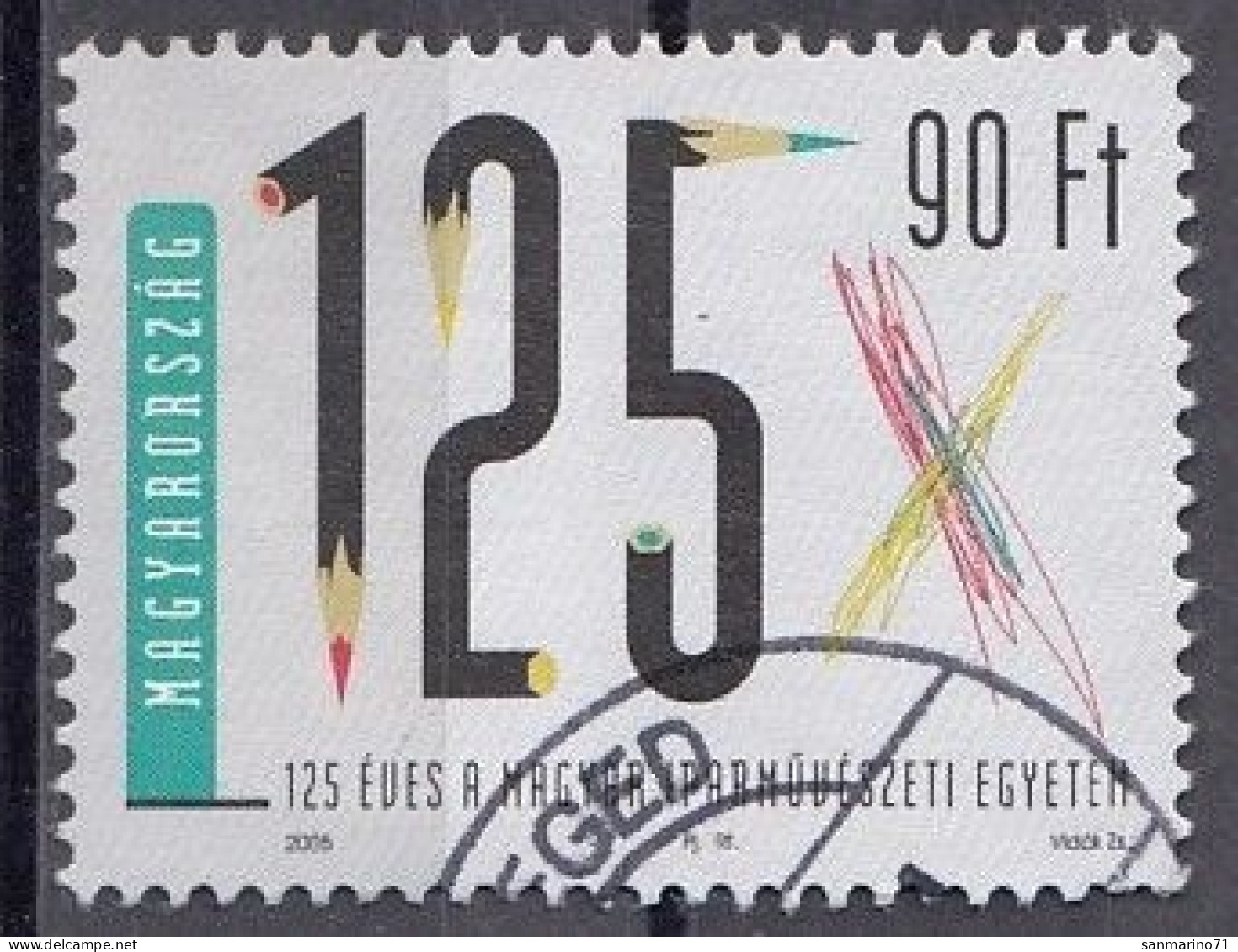 HUNGARY 5055,used - Used Stamps