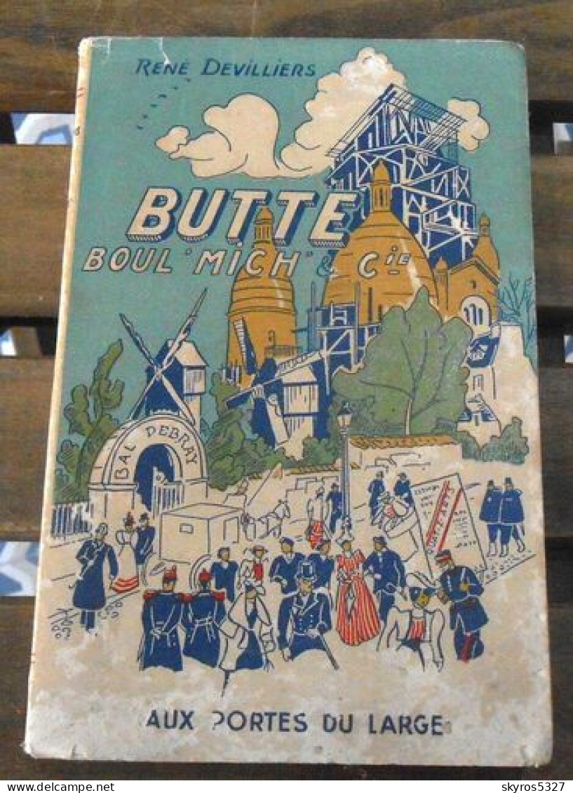 Butte Boul'Mich' & Cie Souvenirs D'un Chansonnier - Paris
