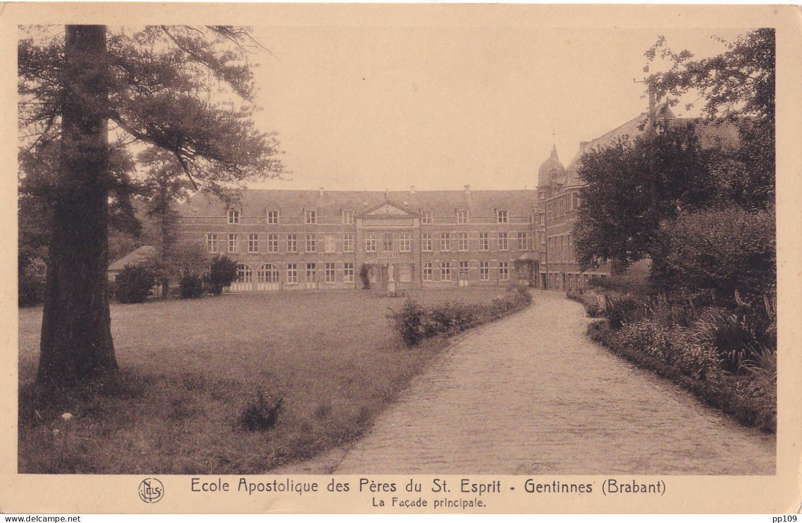  CP CHASTRE GENTINNES Ecole Apostolique Des Frères Du ST Esprit LA FACADE PRINCIPALE  - Chastre