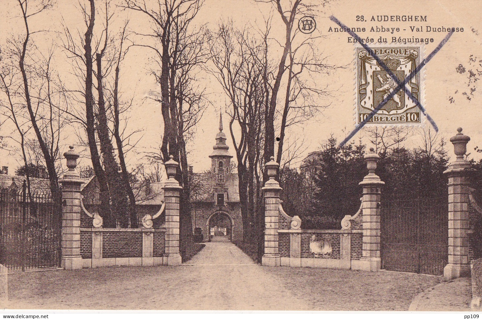 CP AUDERGHEM OUDERGEM Ancienne Abbaye  Val Duchesse  Entrée Du Béguinage - Auderghem - Oudergem