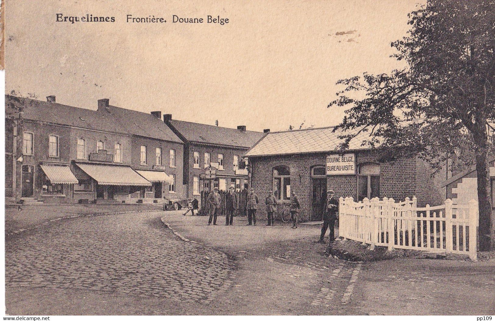 CP ERQUELINNES Frontière Douane Belge - Erquelinnes