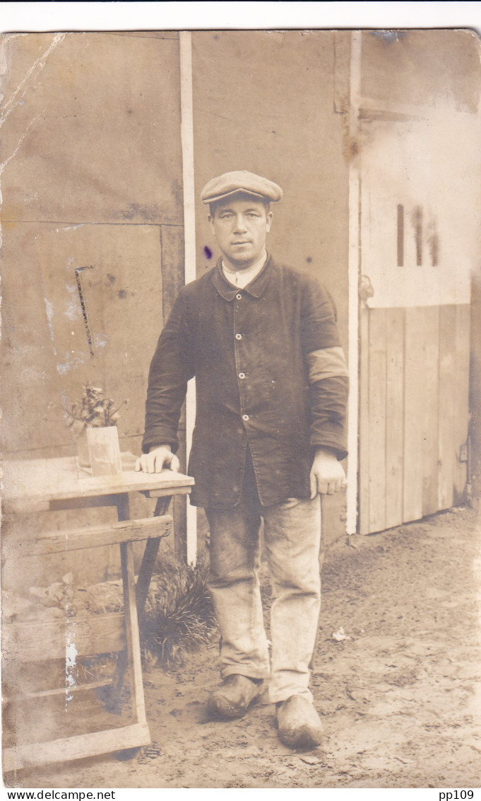 CP Photo Kriegsgefangenensendung  ZIVILgefangenenlager SENNE 1. Paderborn  Vers Bruxelles 22 VIII 1916 - Prisonniers