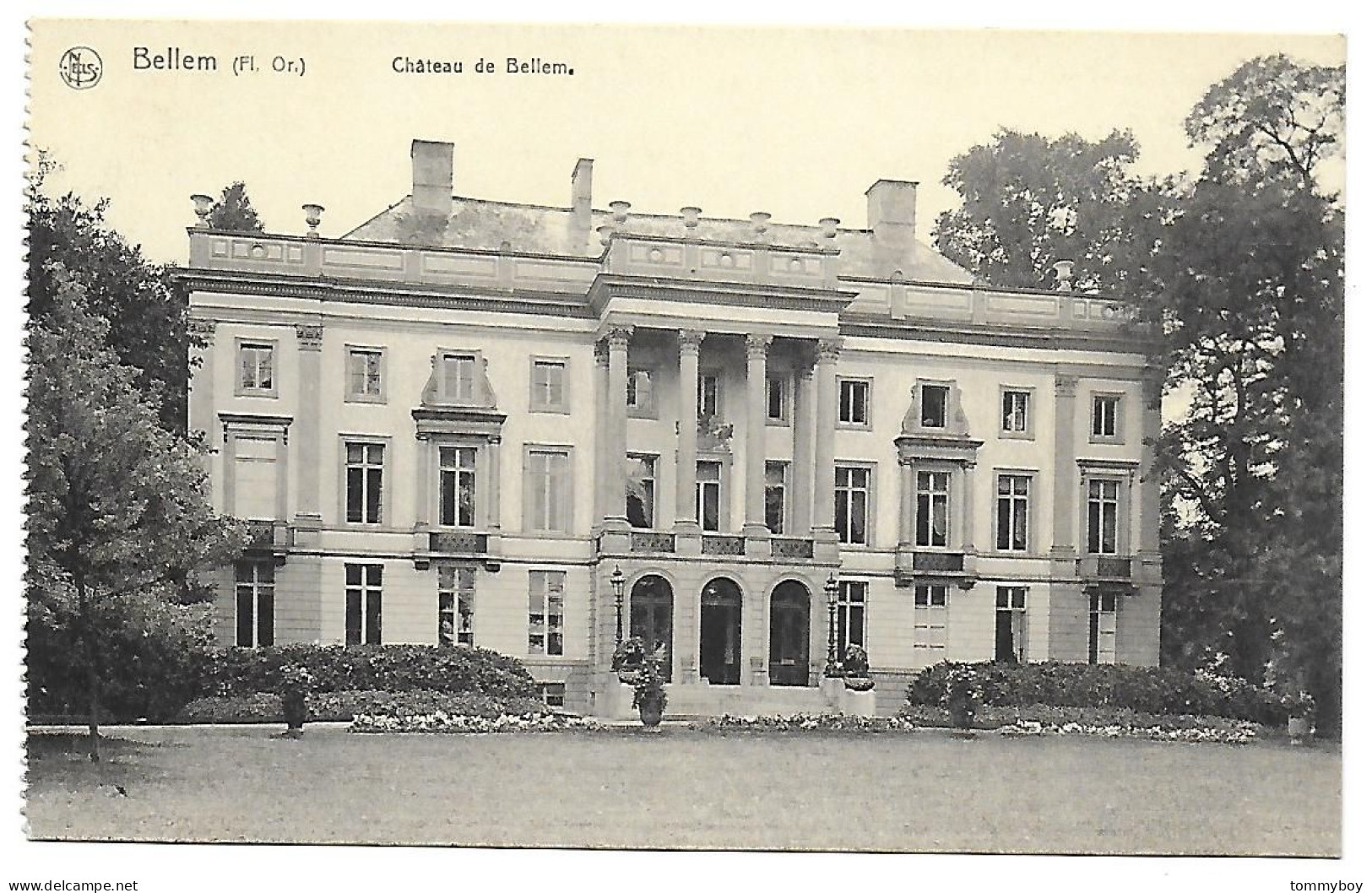 CPA Bellem Château De Bellem - Aalter