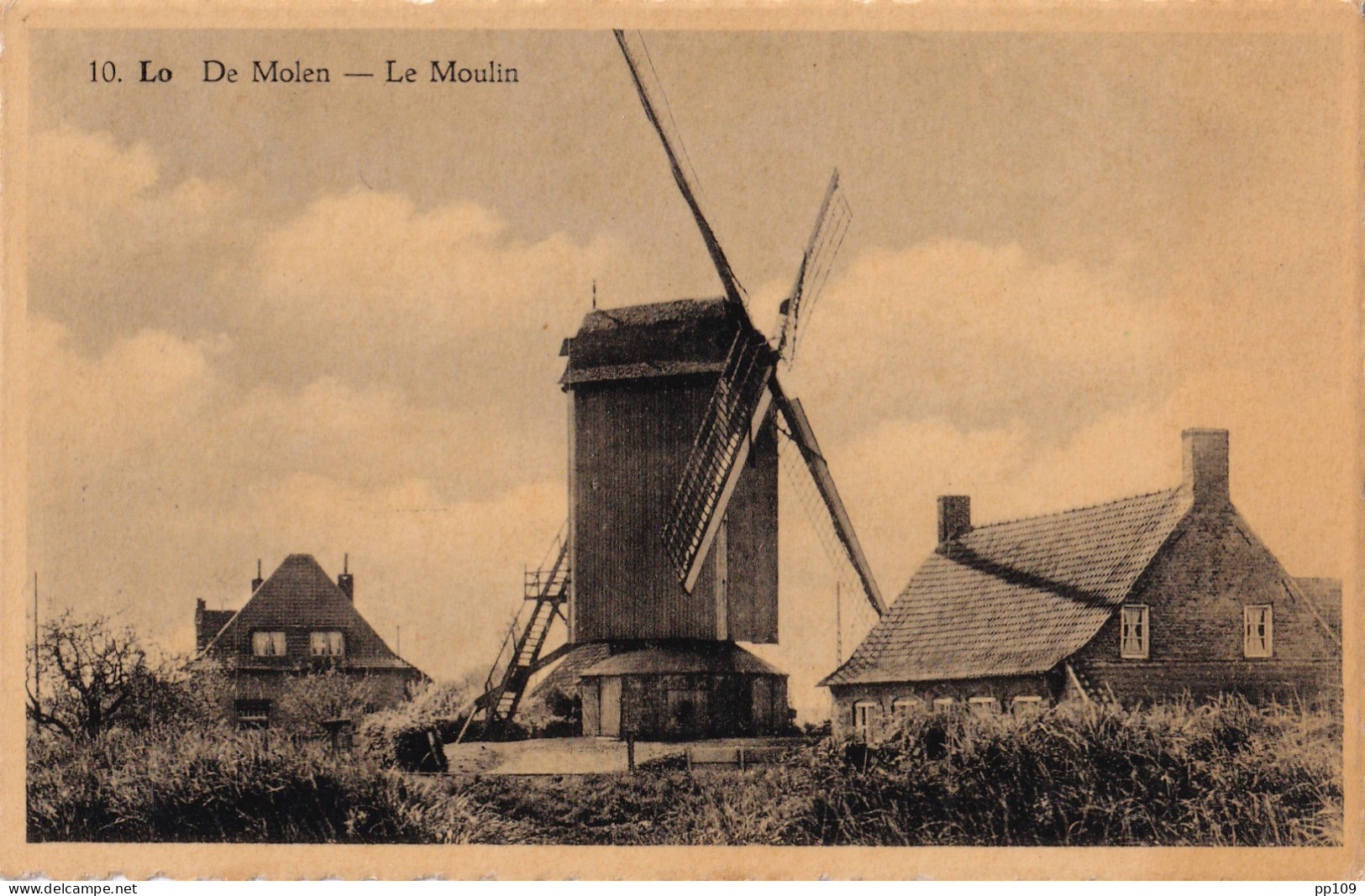 LO De Molen - Le Moulin  Uitgever Drukkerij DUPONT MARKT  - Lo-Reninge