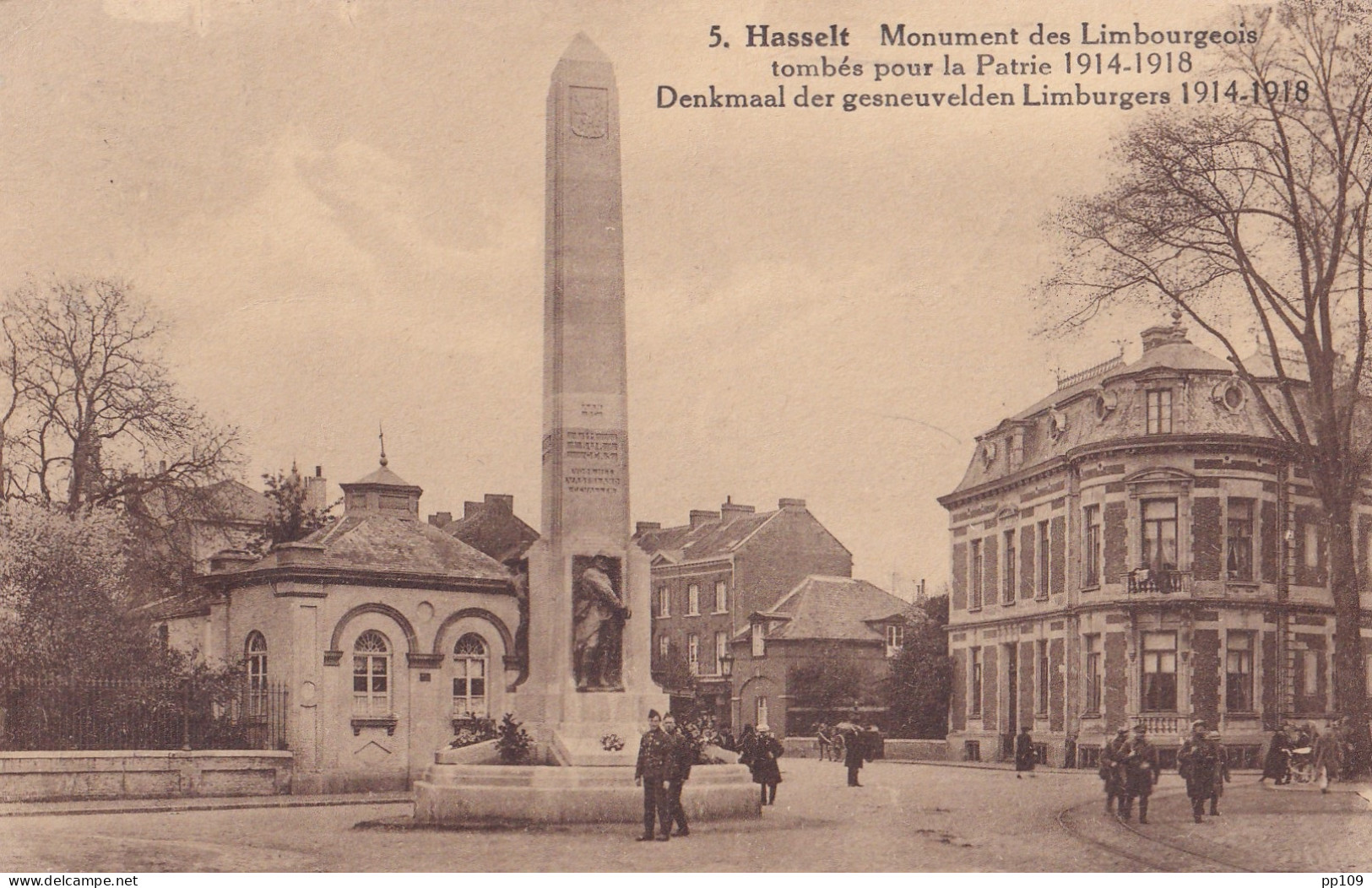 PK HASSELT Monument Des Limbourgeois Tombés Pour La Patrie 1914-1918 - Hasselt