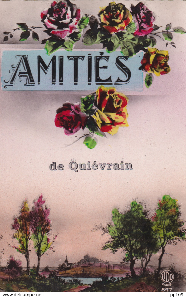 Ancienne CP Amitiés De QUIEVRAIN  - Quievrain