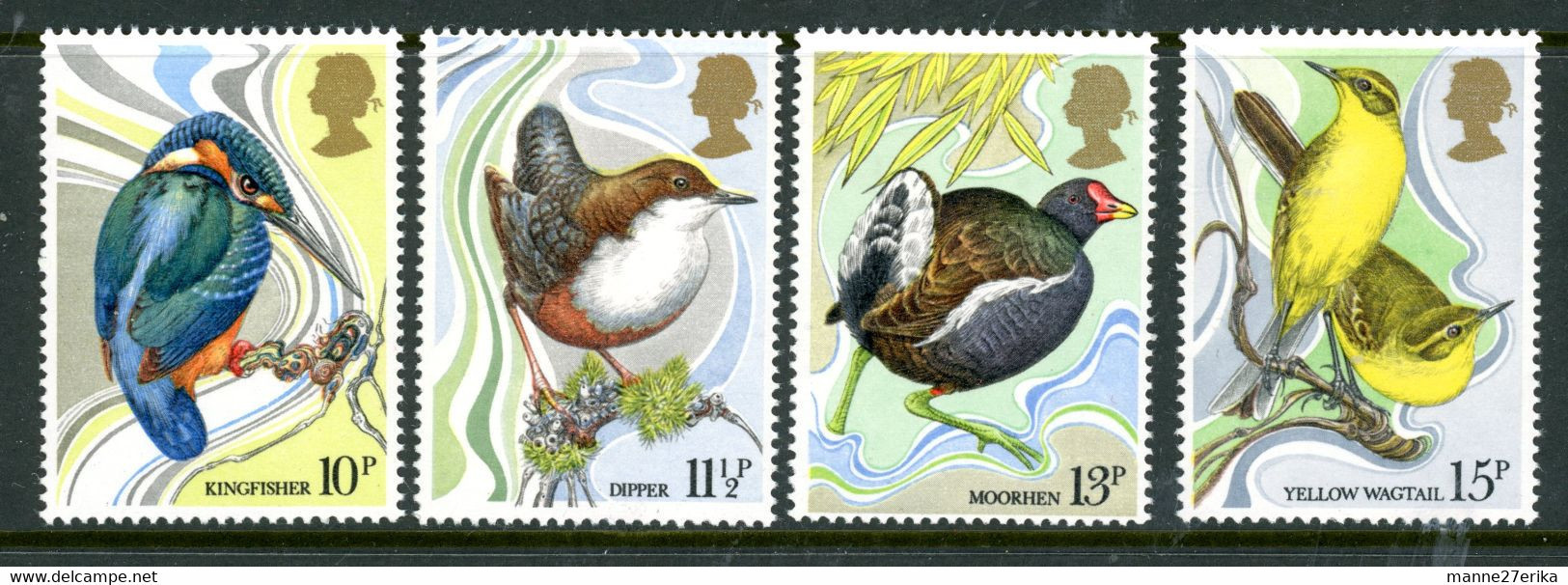 Great Britain (1980) MNH Birds - Unused Stamps