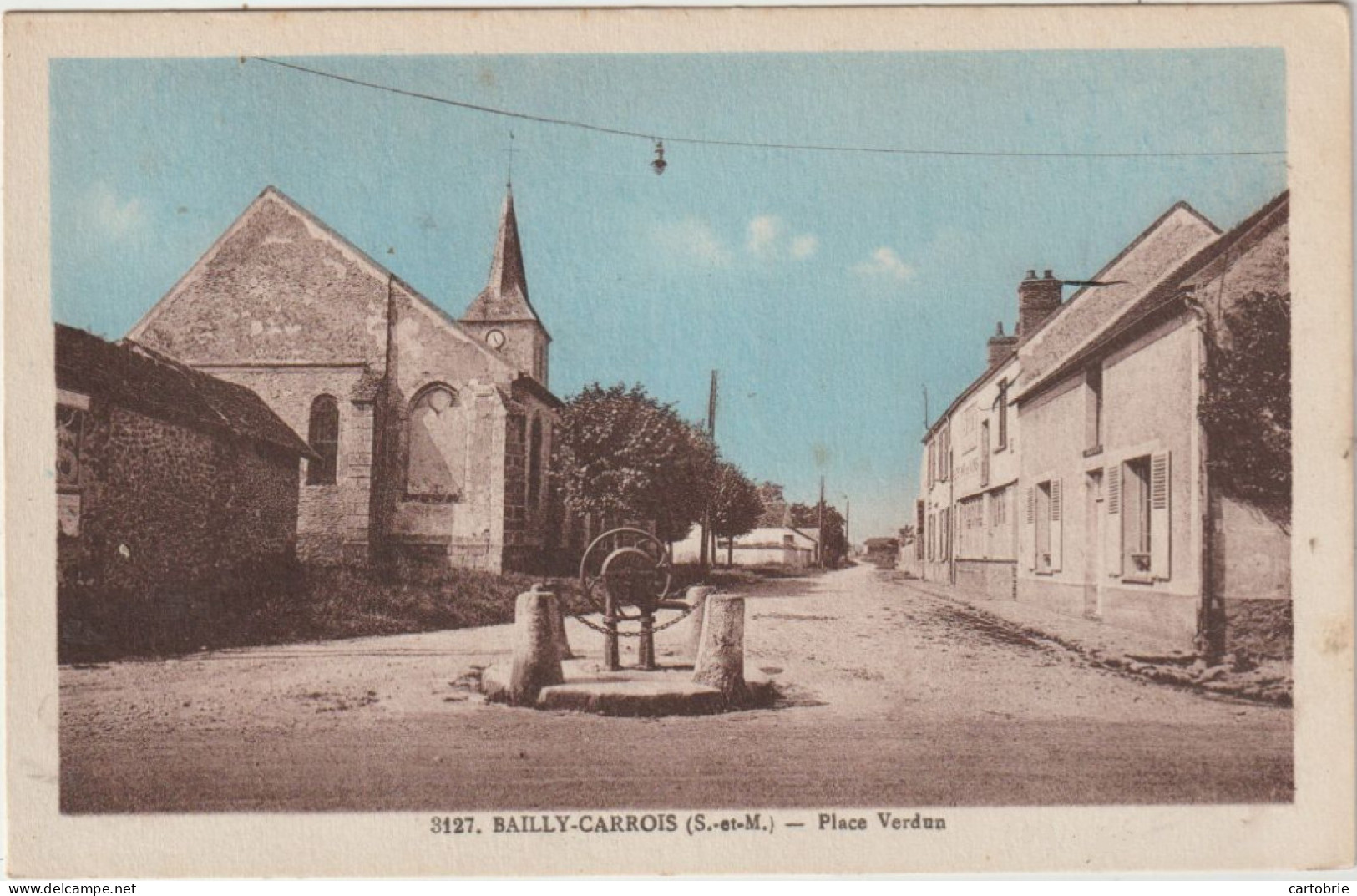 Dépt 77 - BAILLY-CARROIS - Place Verdun - Baillycarrois