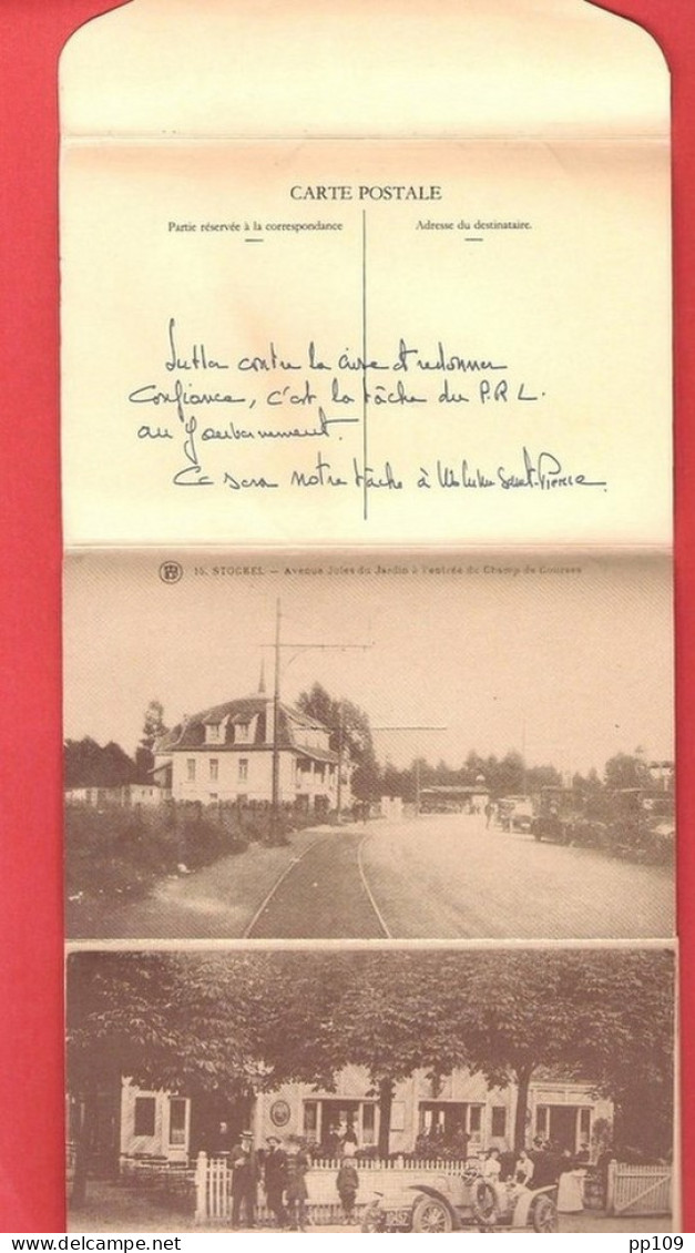 WOLUWE ST PIERRE En Cartes Postales Anciennes (8 Vues) Pub  électorale De DRAPS Et VAN WEDDINGEN - Woluwe-St-Pierre - St-Pieters-Woluwe