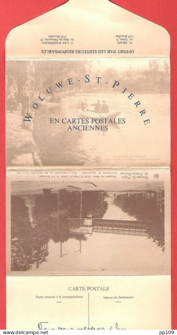 WOLUWE ST PIERRE En Cartes Postales Anciennes (8 Vues) Pub  électorale De DRAPS Et VAN WEDDINGEN - Woluwe-St-Pierre - St-Pieters-Woluwe
