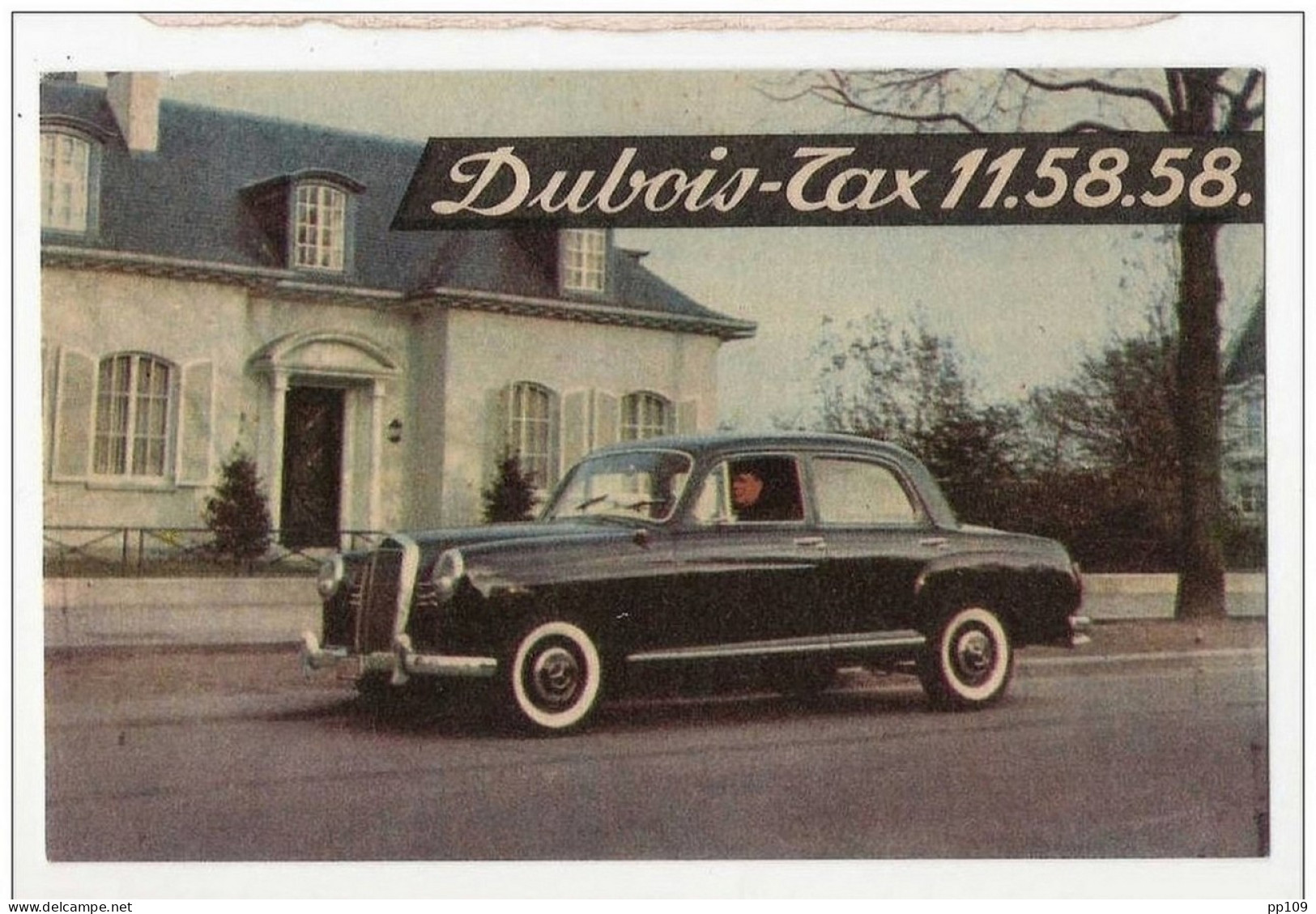 Pub Automobile DUBOIS TAXI à BRUXELLES - Au Verso Pub " Jour Et Nuit Dubois-tax Est à Votre Service ... T& - Taxis & Huurvoertuigen