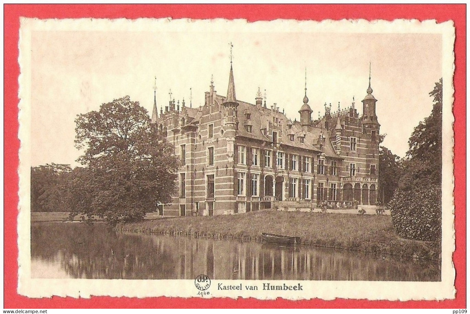 PK HUMBEEK GRIMBERGEN VILVOORDE  Kasteel  Edit. J.Van Hemelrijk Station - Grimbergen