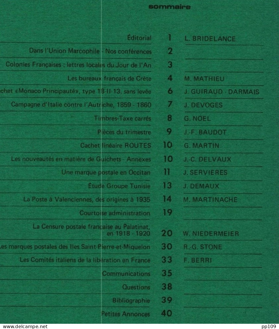 LES FEUILLES MARCOPHILES  - Publication Trimestrielle N°215  4ème  Trimestre 1978 - Français (àpd. 1941)