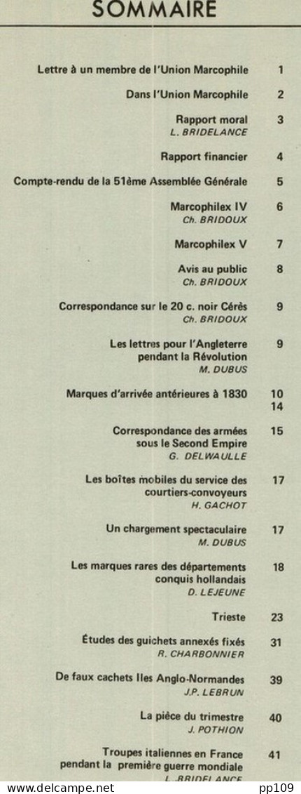 LES FEUILLES MARCOPHILES  - Publication Trimestrielle N°210 3ème Trimestre 1977 - French (from 1941)