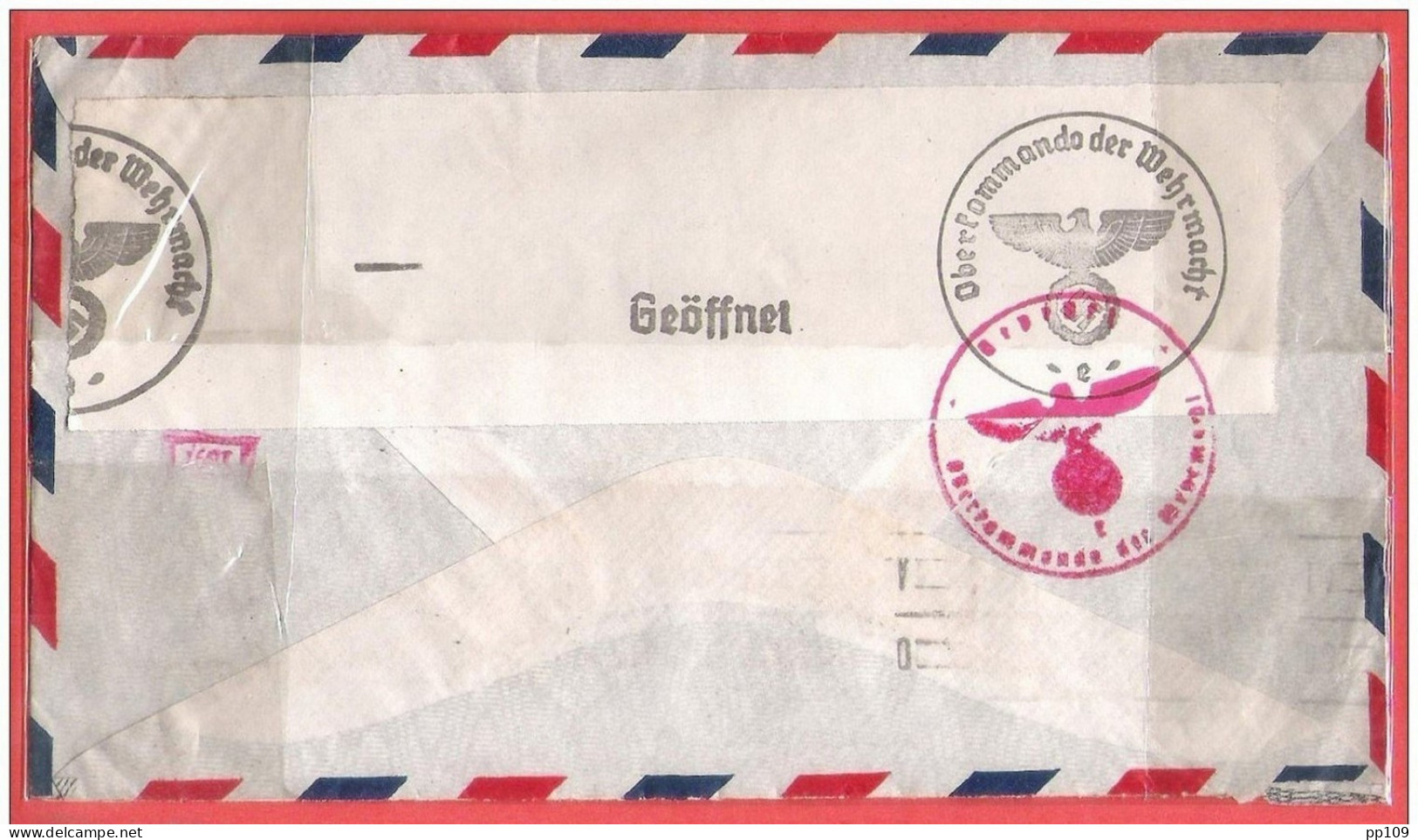 L Via Airmail CUBA  Habana Vers Bruxelles - Guerre 40-45 - Lettres & Documents