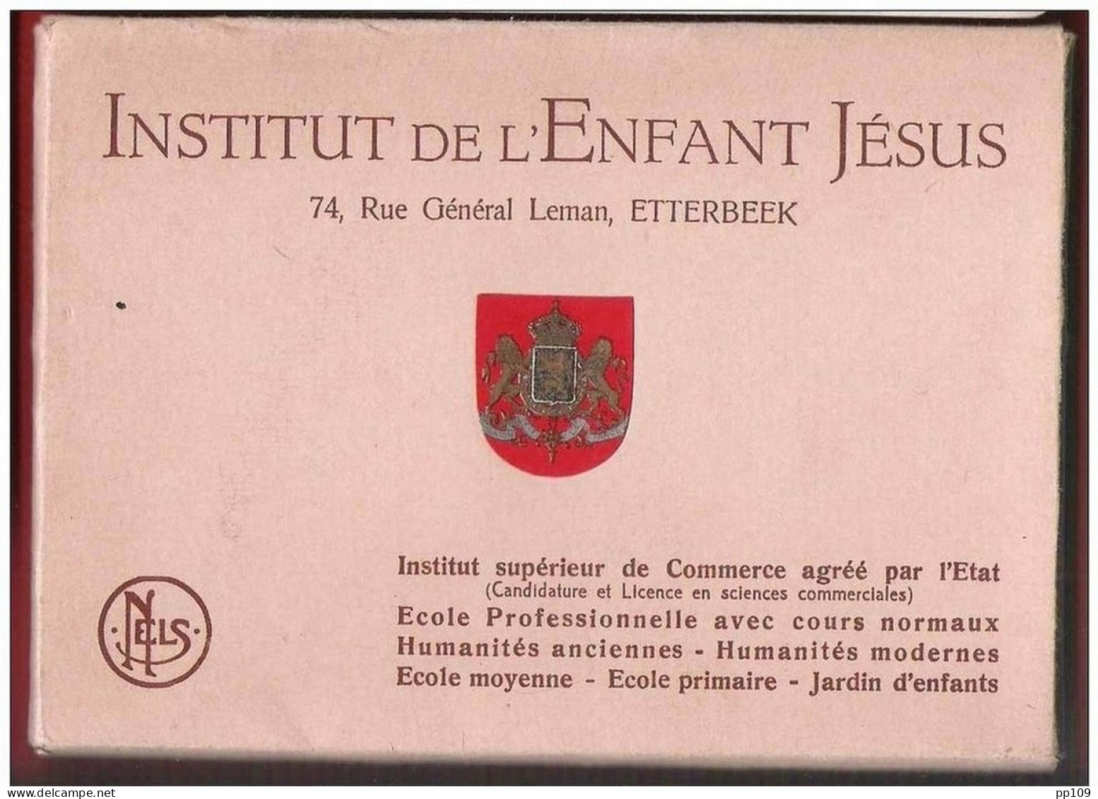 ETTERBEEK  : 10 CP De L'Institut De L'Enfant Jésus 74, Rue Général Leman Institut Commerce, école Professionnelle, ... - Etterbeek