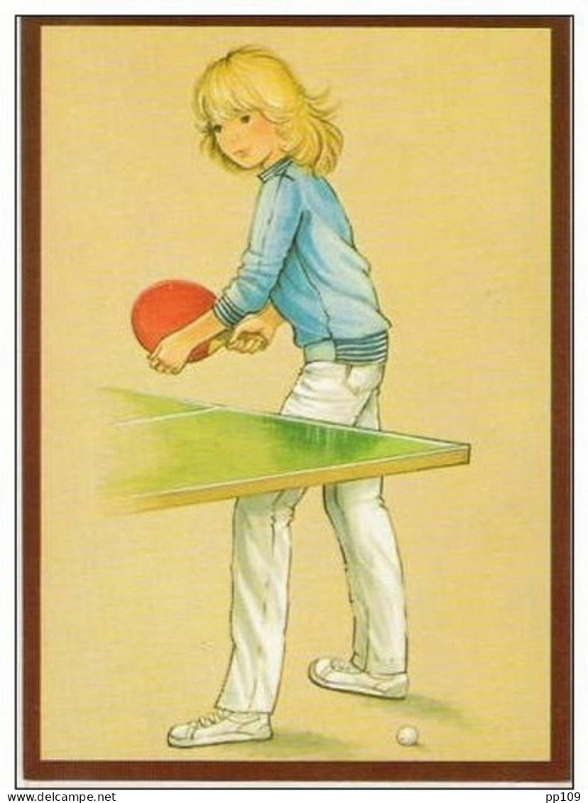 CP Ping-pong - Tennis De Table  - Dessin - Table Tennis