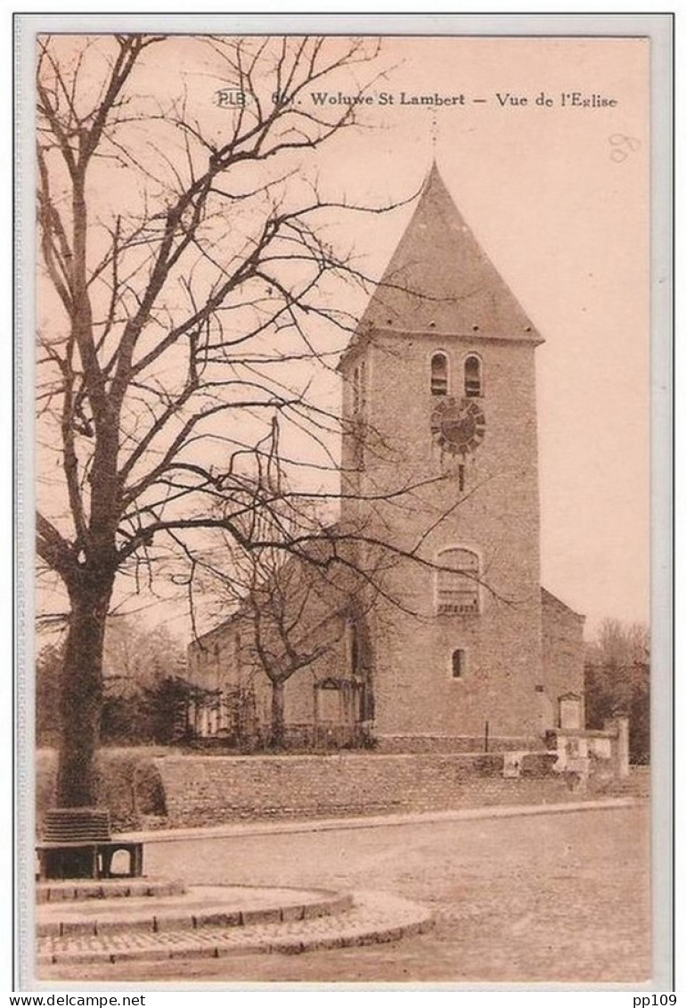 CP Neuve WOLUWE SAINT LAMBERT  Vue De L'église -  Bel état - Woluwe-St-Lambert - St-Lambrechts-Woluwe