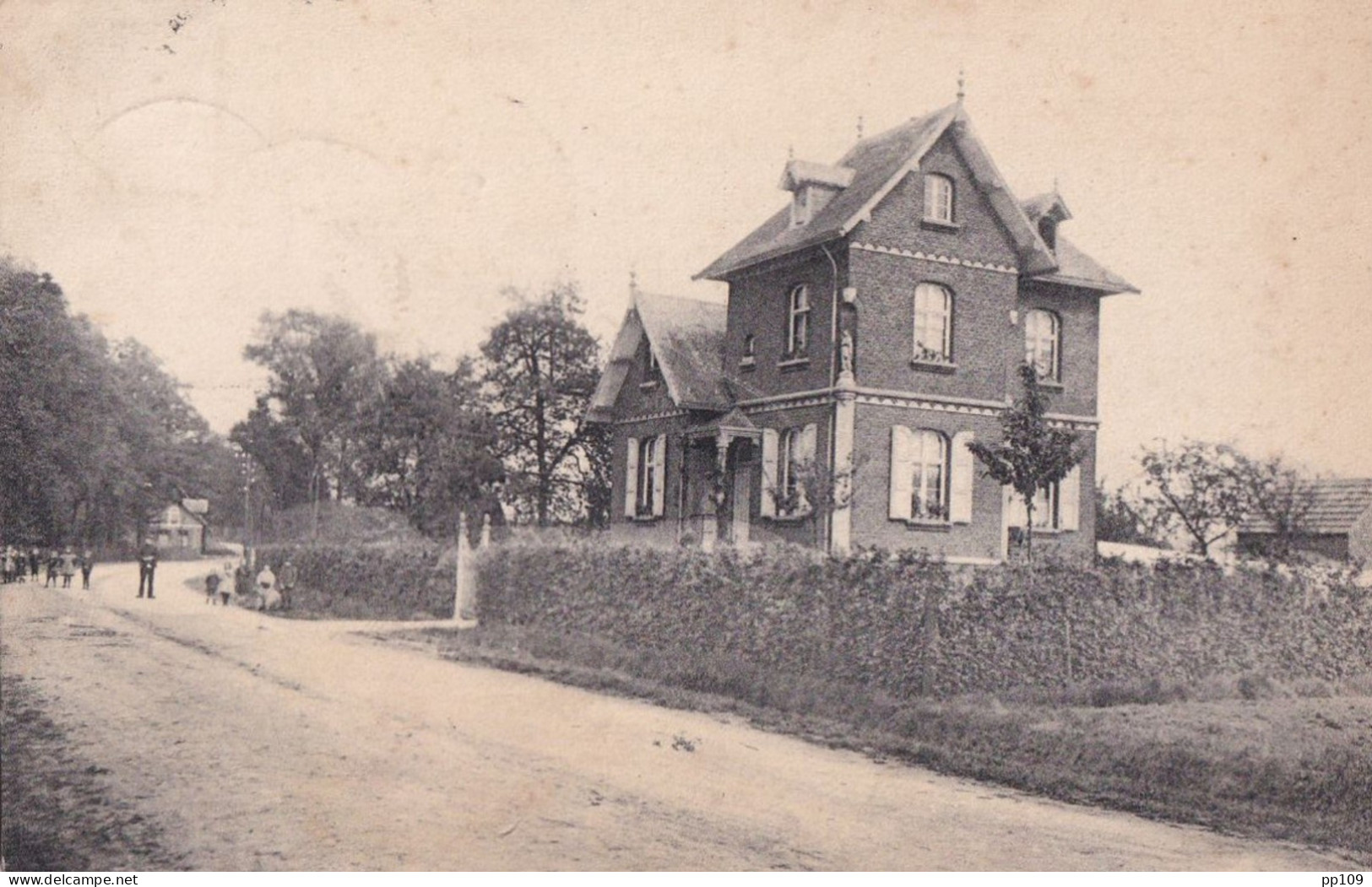 CP Ancienne WESTMEERBEEK Villa Jacob ? Lessir ? Pas De Localisation, Pas D'éditeur ... A Circulé Le 17 Août 1919 - Hulshout