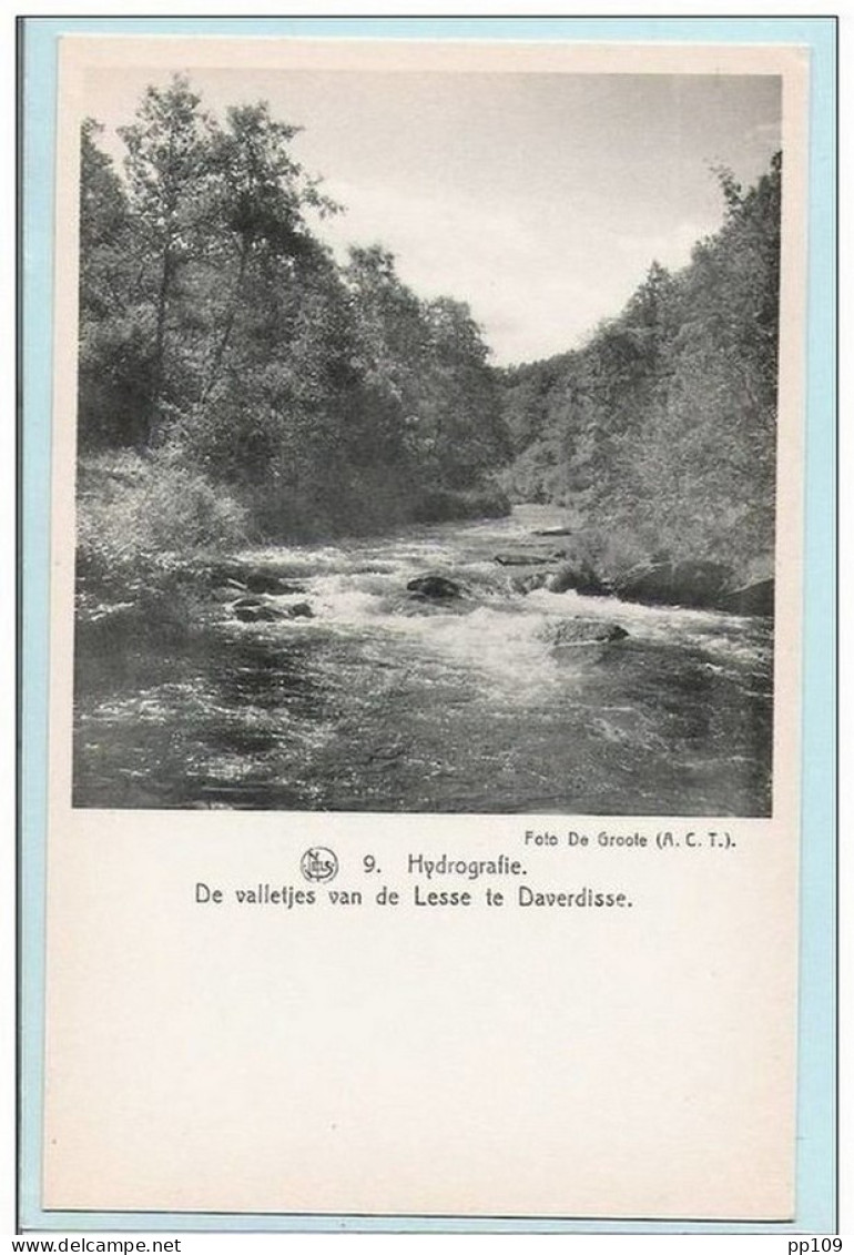 CP Ancienne  Oude PK  Nels  Les Paysages Belges  Série "Les Ardennes"  : N°9 DAVERDISSE Lesse - Daverdisse