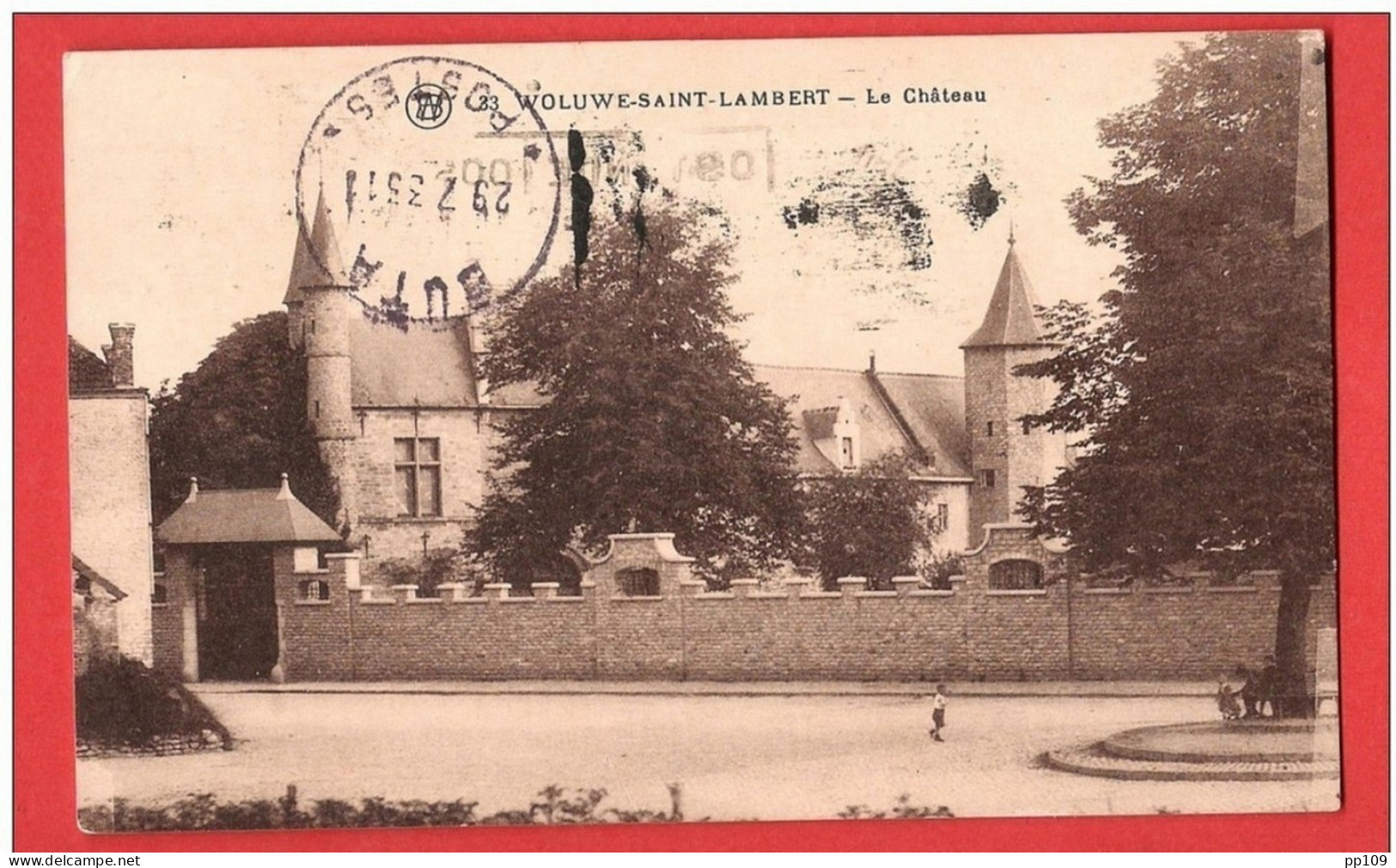 CP Woluwé St Lambert TP 337 CERES,  285  Obl 20 VI 1933 Vers CONGO  Buta Uele VIA LE NIL  Transit Lado - 1932 Cérès Et Mercure