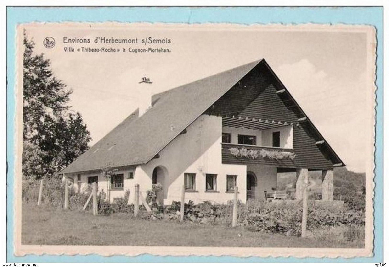 CP HERBEUMONT S/SEMOIS Villa Thibeau-Roche à Cugnon - Mortehan - Herbeumont