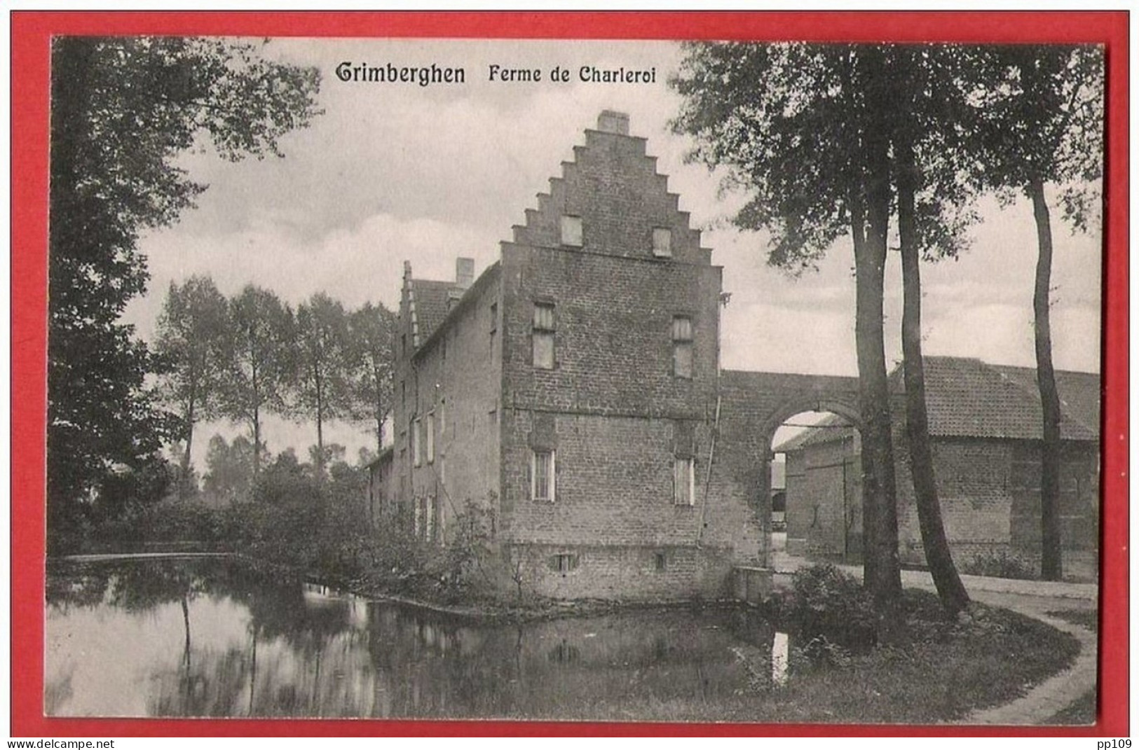 CP GRIMBERGEN :  Ferme De Charleroi  Edit. Restaurant De La Belle Vue à Grimberghen - Grimbergen