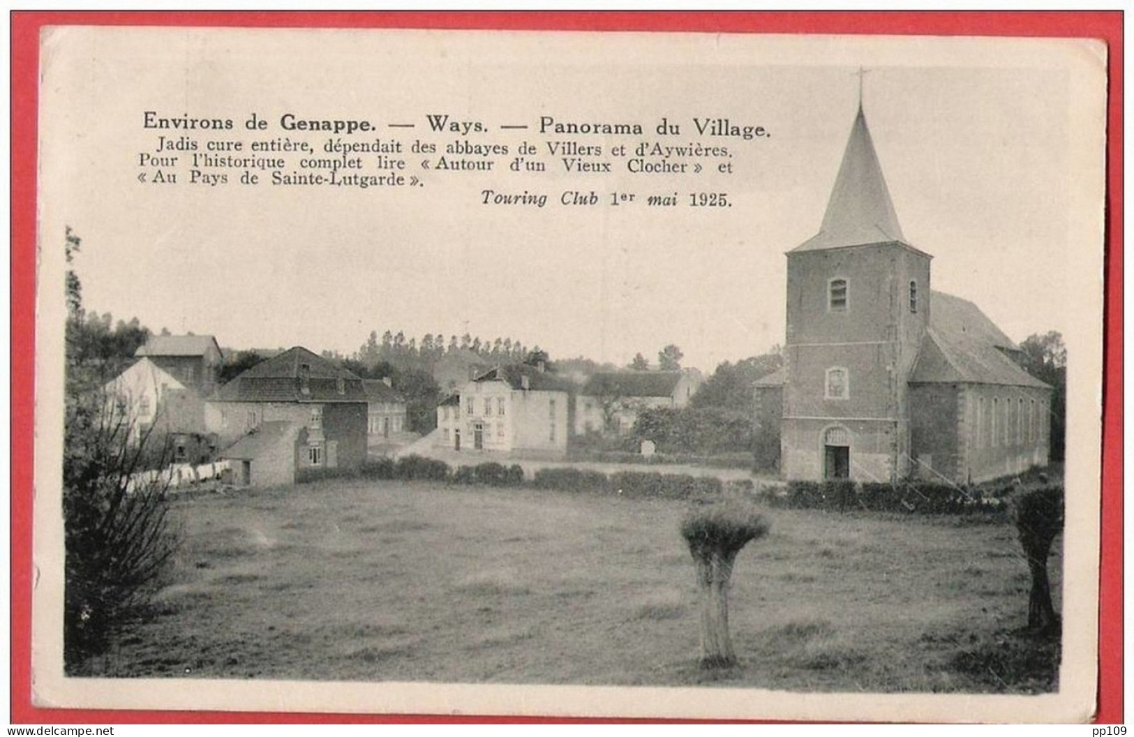 CP GENAPPE WAYS Panorama Du Village - Genappe