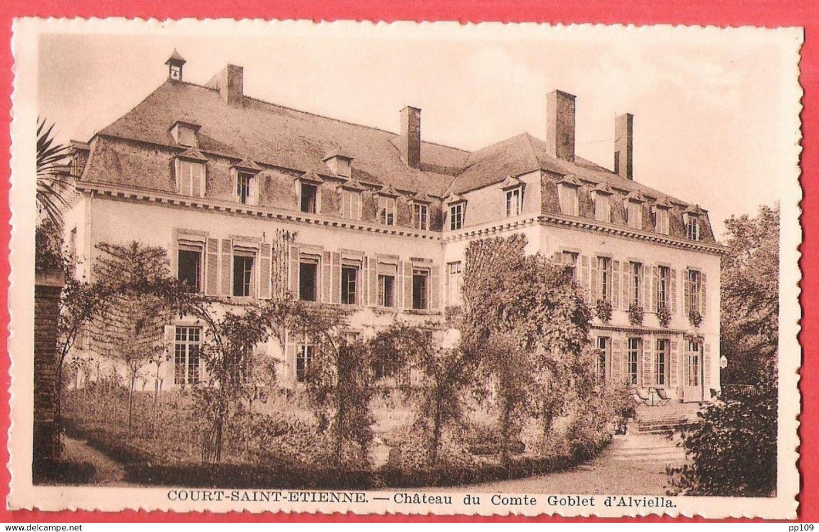 CP COURT SAINT ETIENNE Château Du Comte Coblet D'Alviella - Court-Saint-Etienne