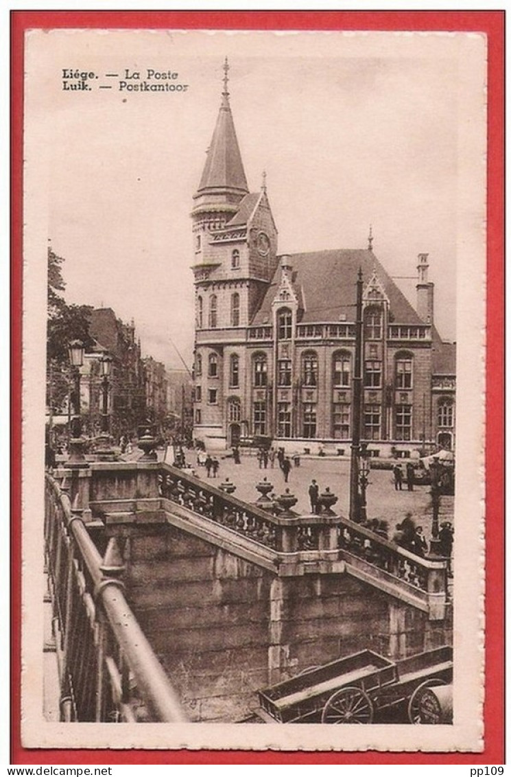 CP  La Poste De LIEGE  Franchise 8 V 1948 Vers ANTWERPEN Hôpital Militaire Saint Laurent - Franchise