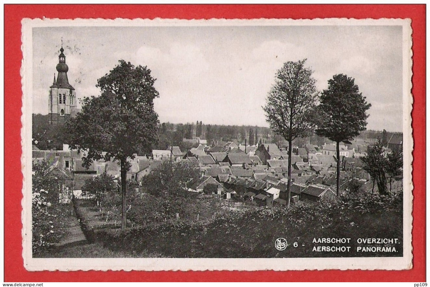 CP  AARSCHOT AERSCHOT Overzicht Panorama  1939 Uitg. G.Tuerlinckx Boeckx - Aarschot