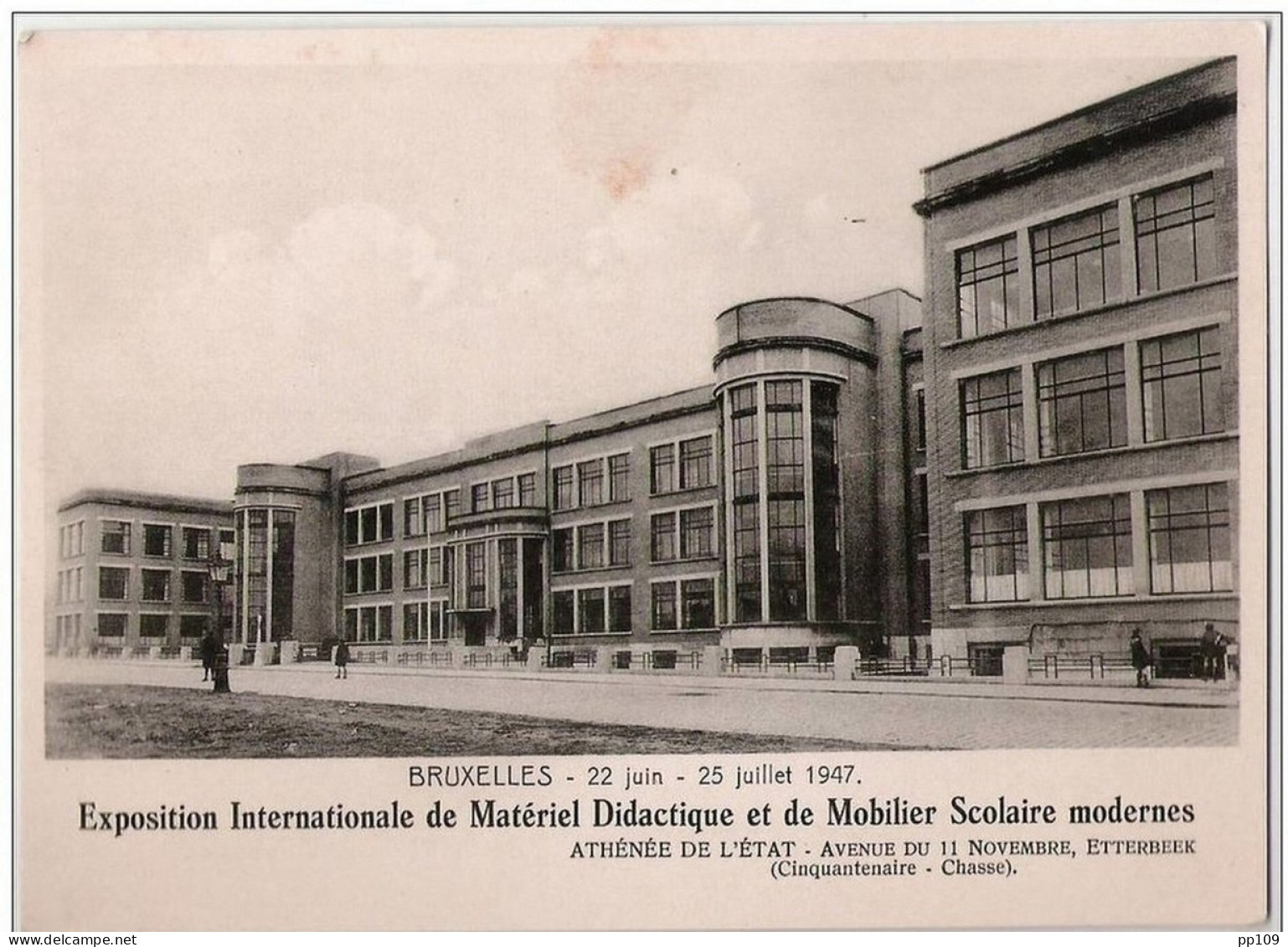 BRUXELLES ETTERBEEK Avenue Du 11 Novembre Athénée De L'état - Etterbeek