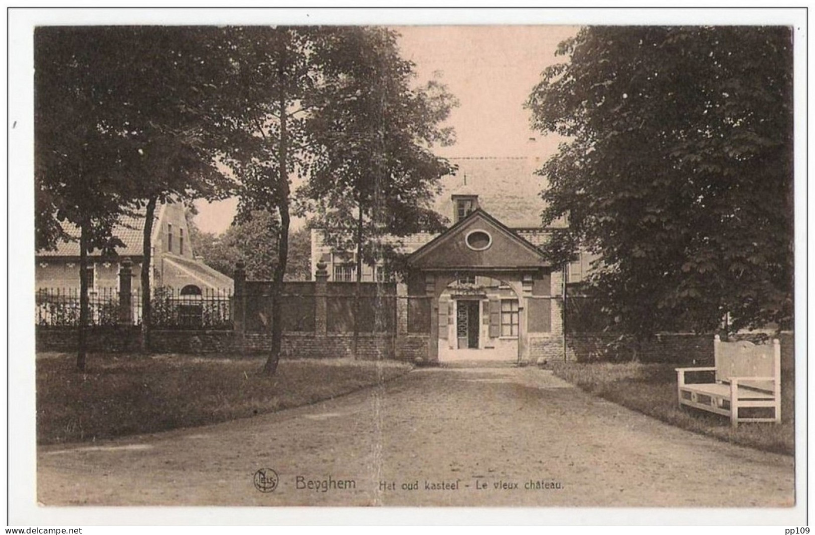 BEYGHEM  GRIMBERGEN  :  Het Oud Kasteel Le Vieux Château  Uitg. A.Rassaert- De Bondt Drukker Grimberghen - Grimbergen