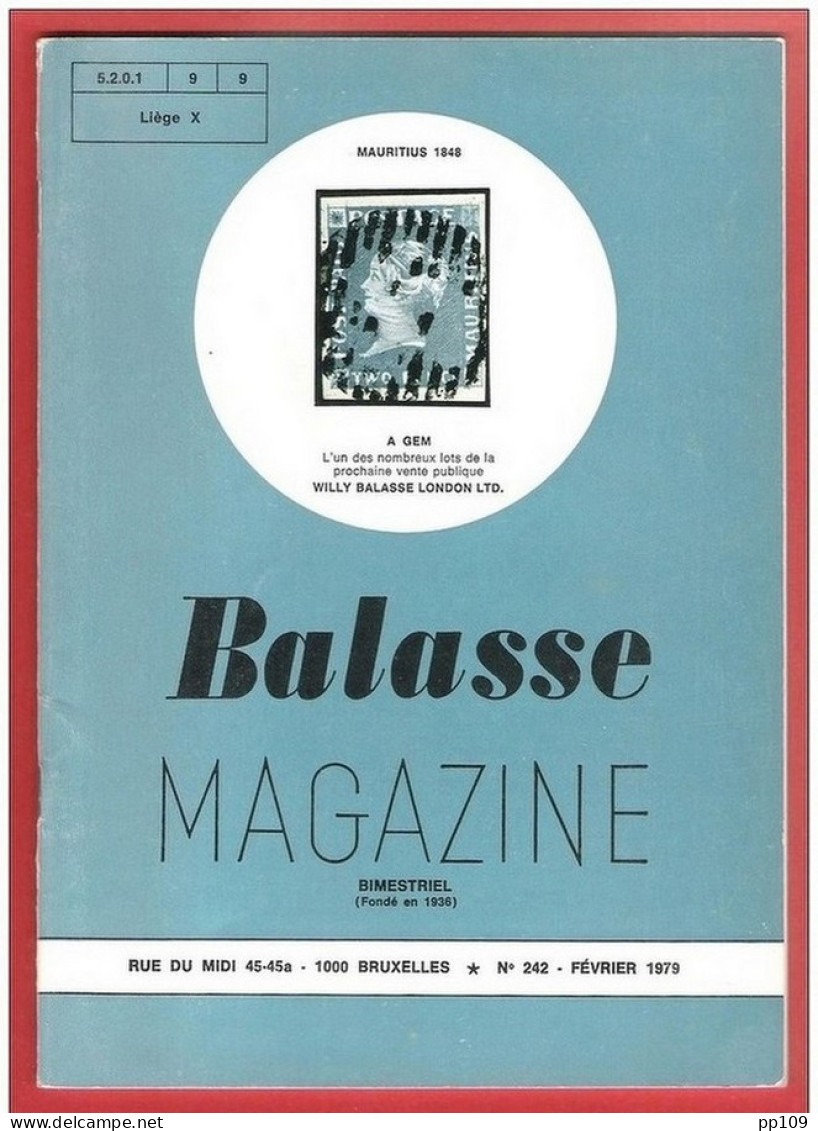 BALASSE MAGAZINE Bimestriel  N°242  - Février 1979 - Francesi (dal 1941))
