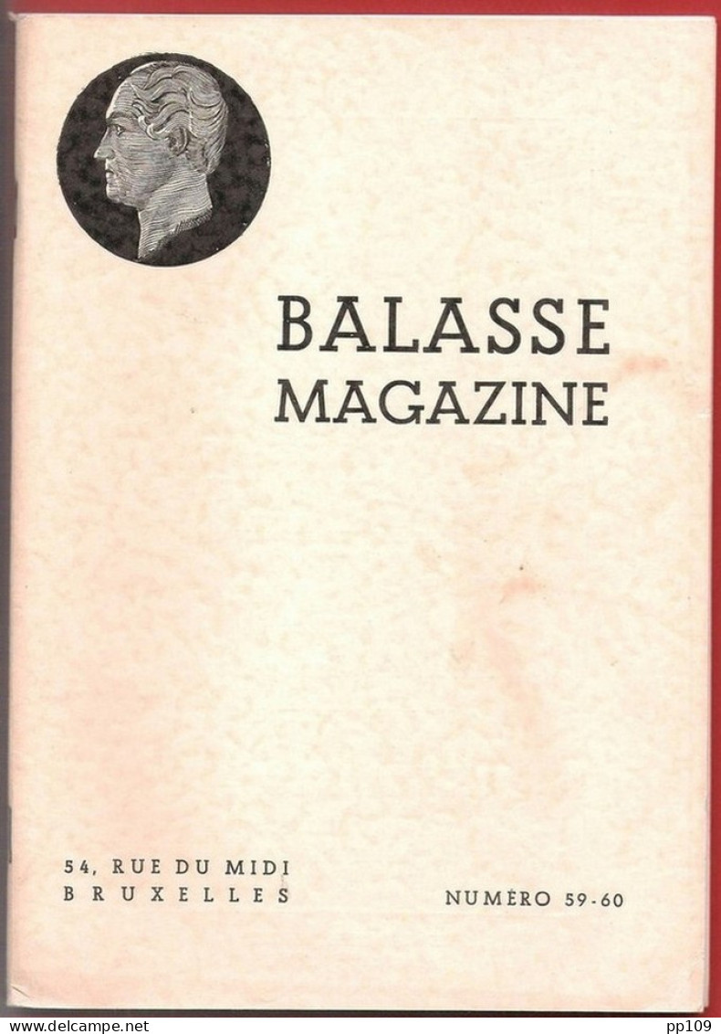 BALASSE MAGAZINE N°59-60  Décembre 1948  :  64 Pages Avec Articles Intéressants - French (from 1941)