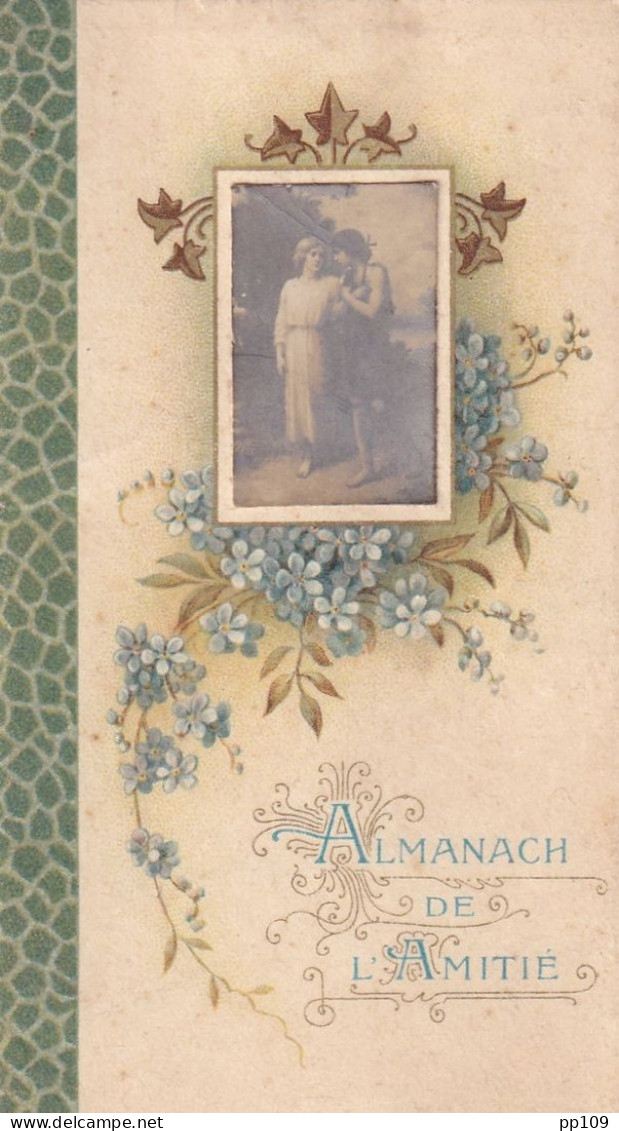 Almanach De L'Amitié Petit Calendrier Religieux  1920   6.5 Cm X 11 Cm (12pg) - Small : 1901-20