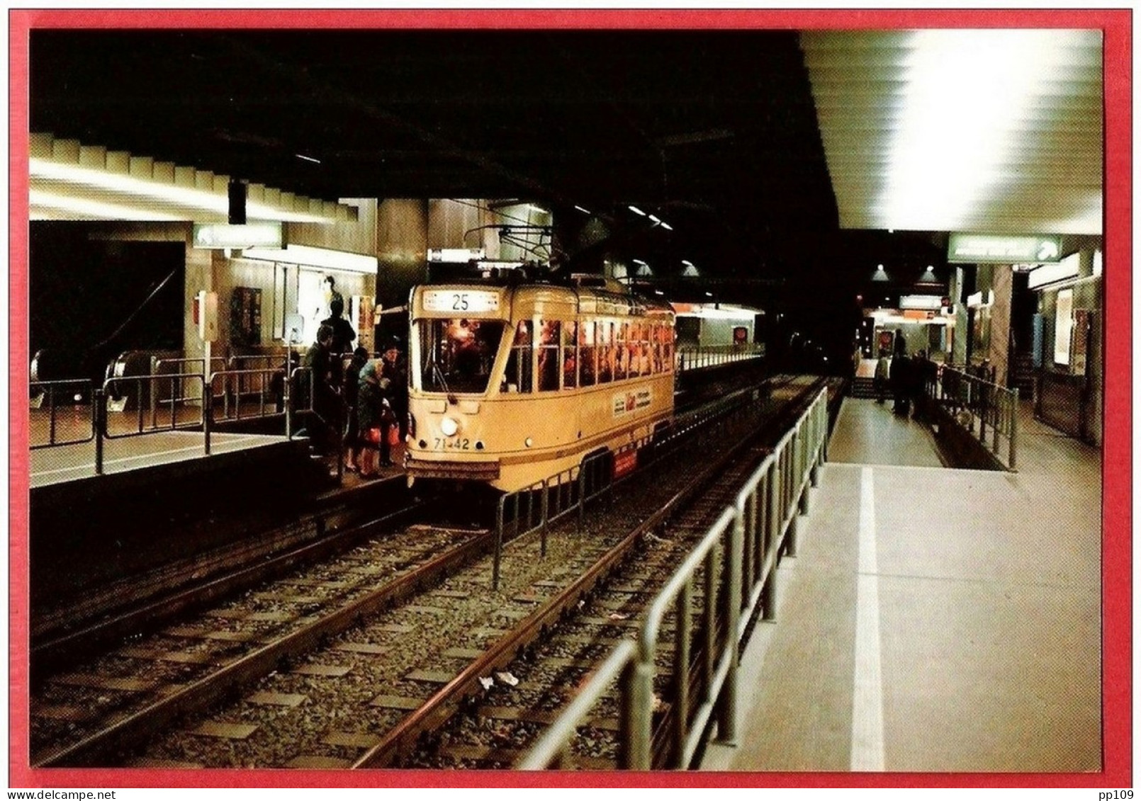 6 Cartes Postales METRO De BRUXELLES  Ministère Des Communications   - Pas Courant - Strassenbahnen