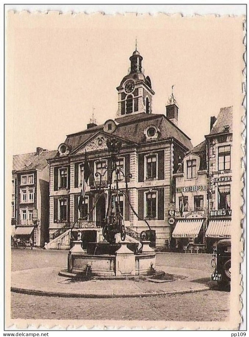 "Ken Uw Land" - Kunstfoto / Photo Artistique -  éditeur NELS  Reeks 18-4 HUY Hôtel De Ville Et Le Bassin - Huy