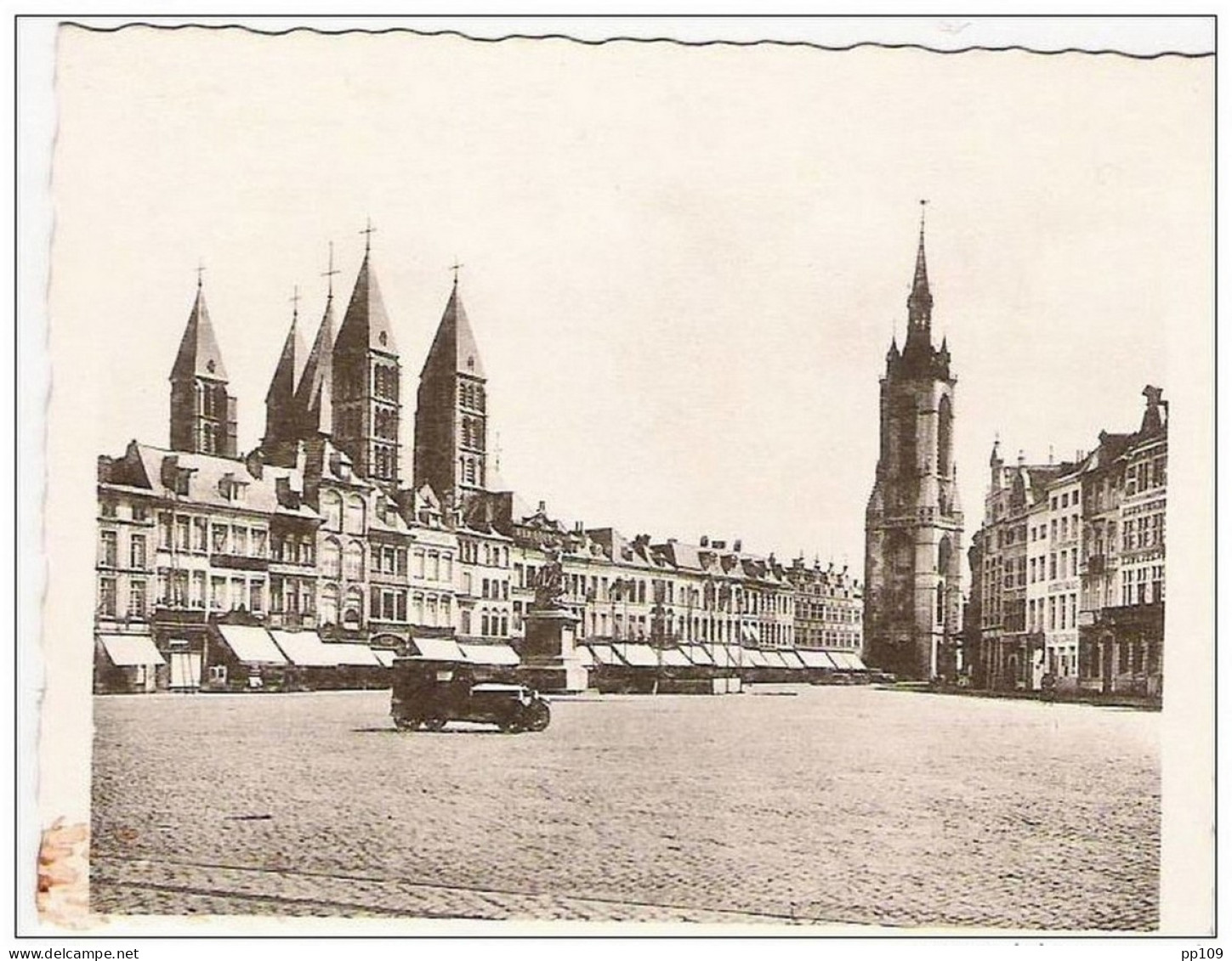 "Ken Uw Land" - Kunstfoto / Photo Artistique -  éditeur NELS  Reeks 9-2 TOURNAI DOORNIK La Grand-place - Doornik