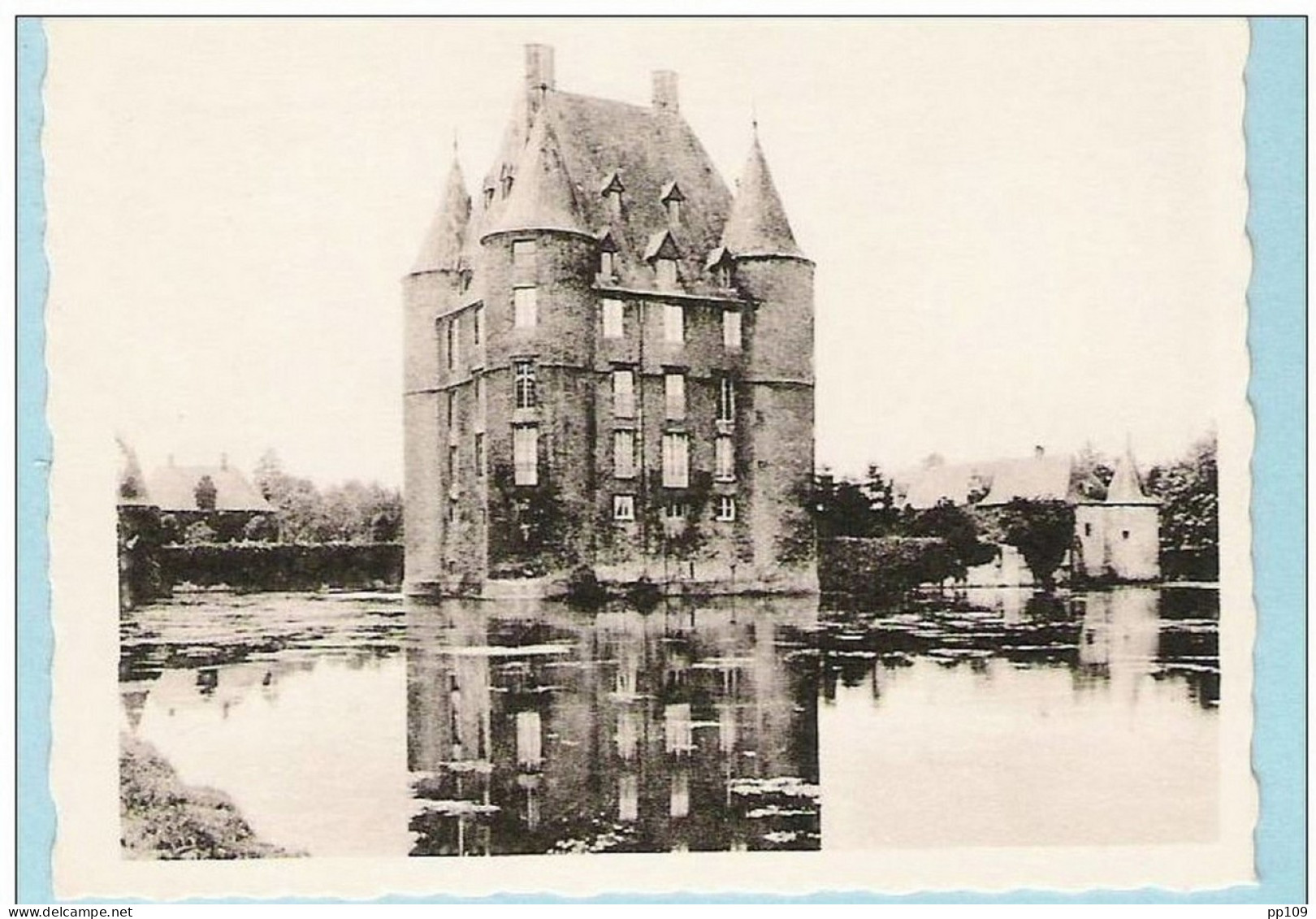 "Ken Uw Land" ,kunstfoto / Photo Artistique 7x9 Chromo De Beukelaar  NELS  Reeks 48-3 STEENOKKERZEEL Kasteel - Steenokkerzeel