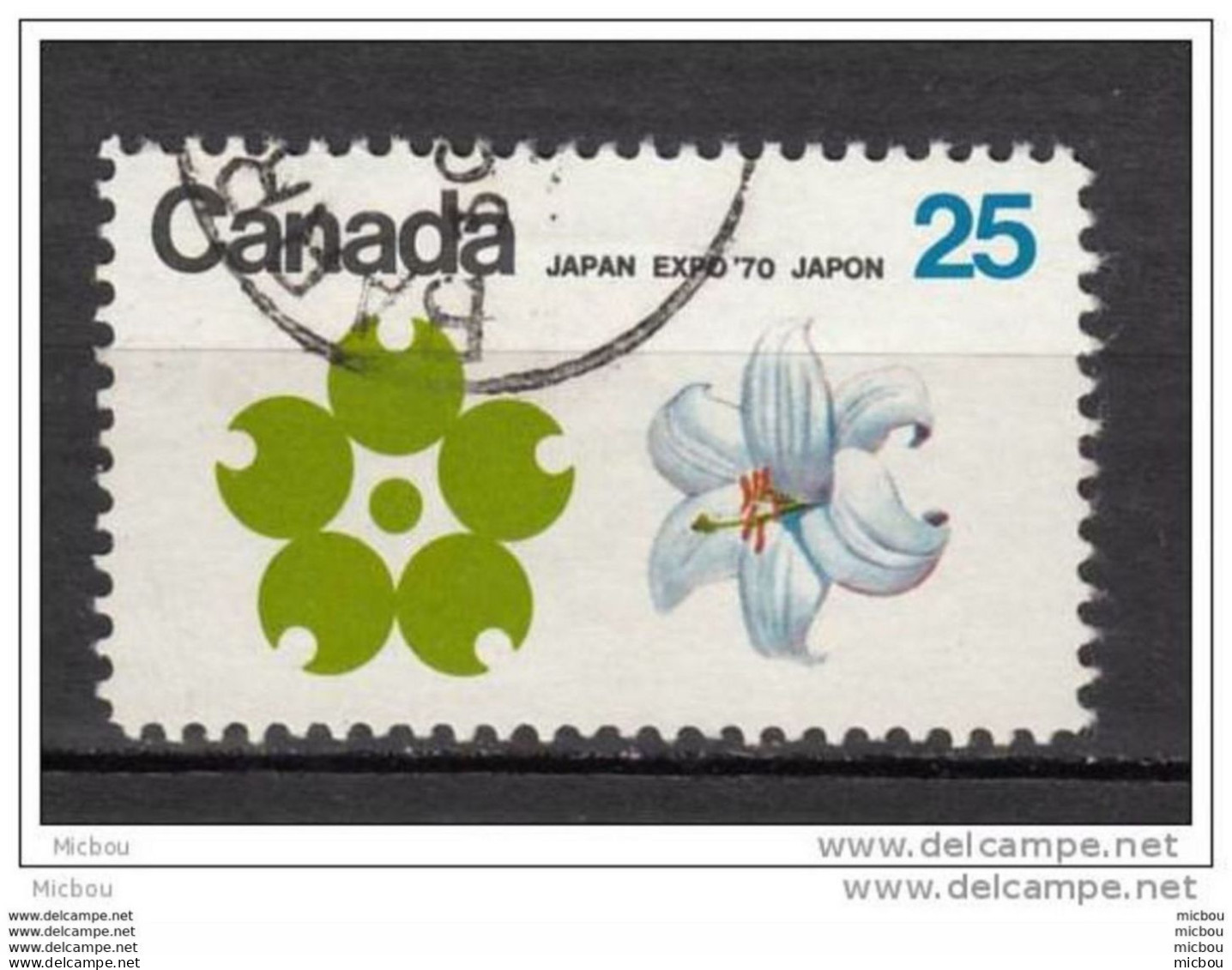 ##8, Canada, Expo 70, Lys, Lis, Lice, Lilly, Fleur, Flower - Used Stamps