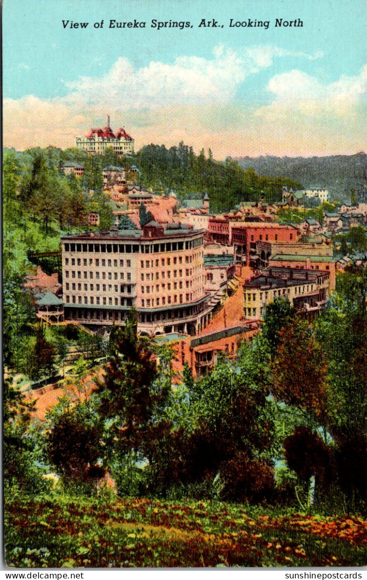 Arkansas Eureka Springs View Looking North Curteich - Otros & Sin Clasificación