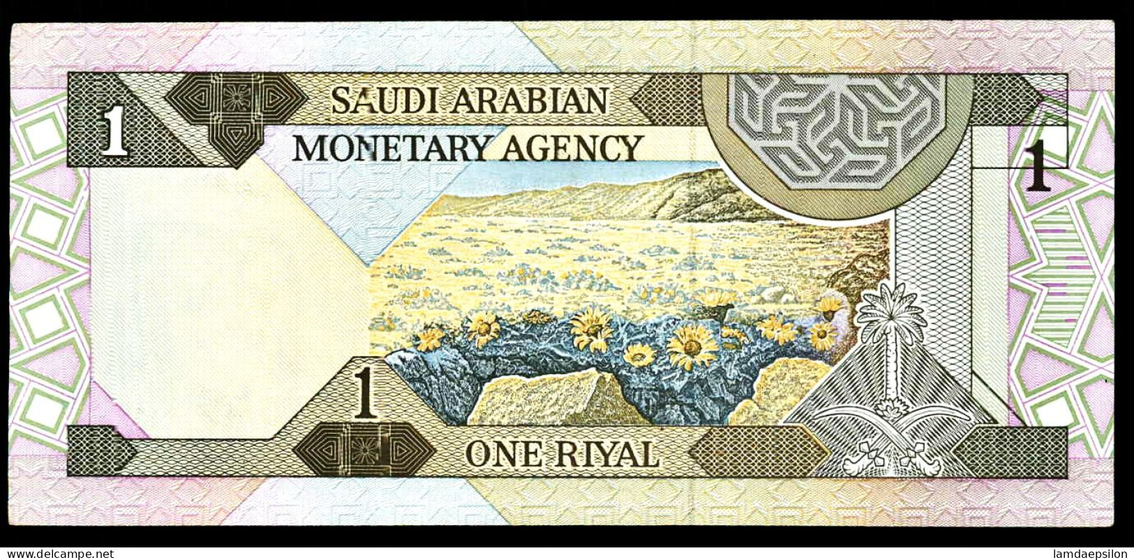 A8 SAUDI ARABIAN    BILLETS DU MONDE   BANKNOTES  1 RIYAL 1979 - Saudi Arabia