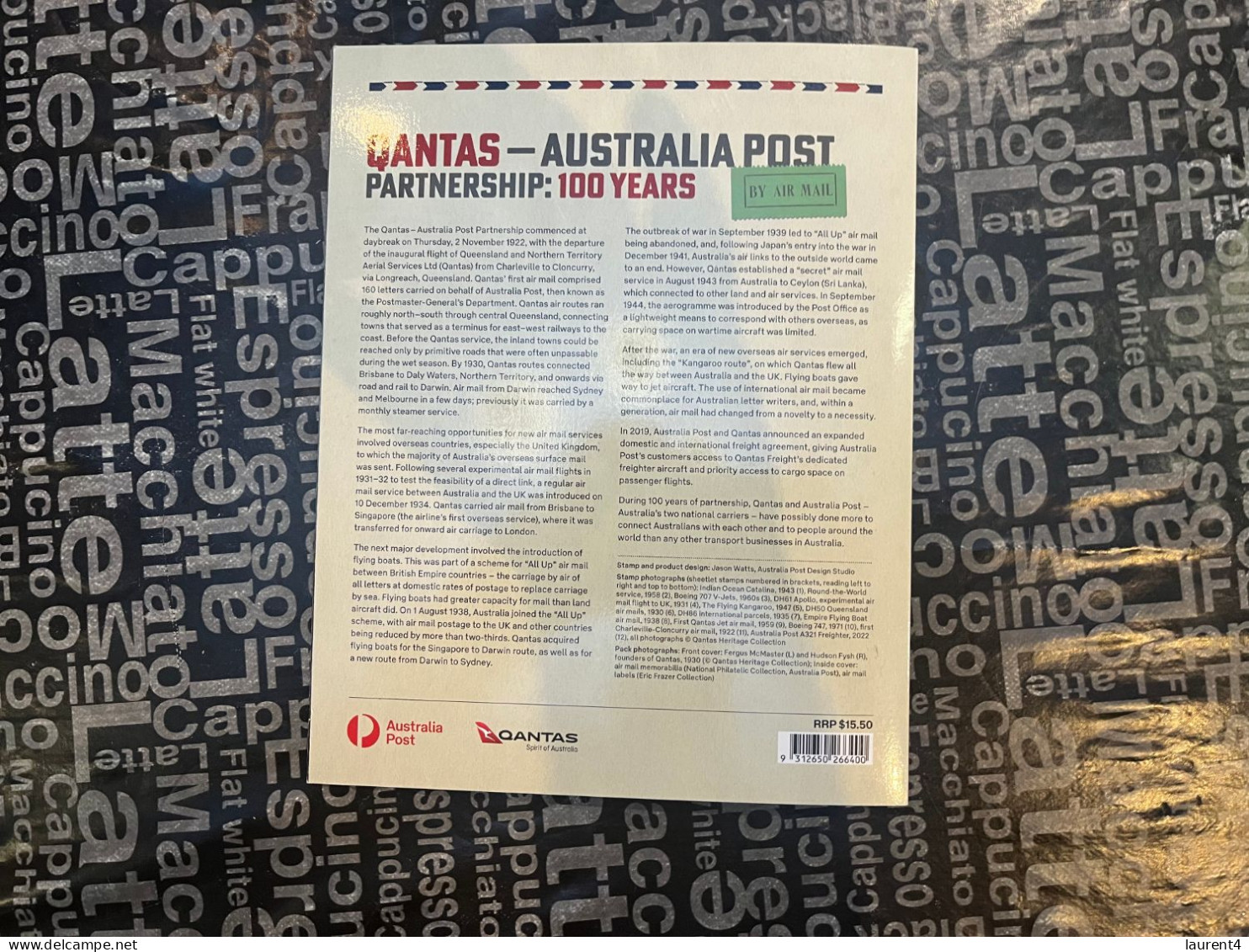 (folder 29-5-2023) Australia Post - 2022 Folder - QANTAS Australia Post Cover (Presentation Pack + $ 1.00 QANTAS Coin) - Presentation Packs