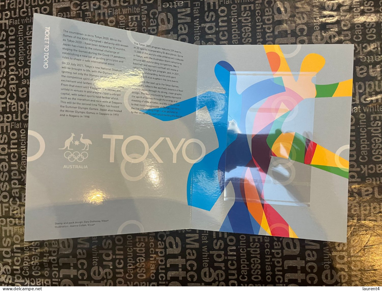 (folder 29-5-2023) Australia Post - 2021 Folder - With 2020 Toyko Olympic Games Cover (Presentation Pack & Cover) - Presentation Packs