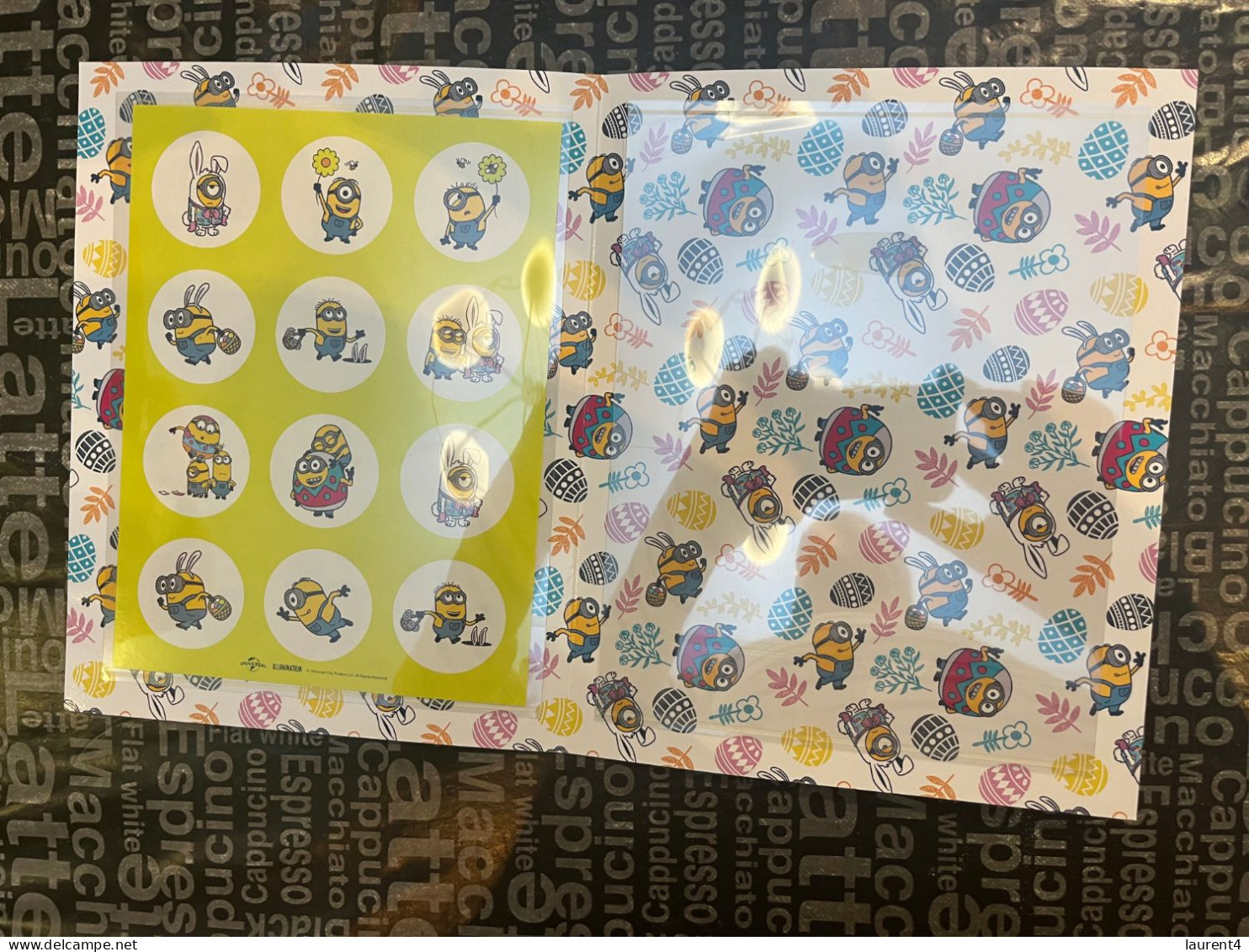 (folder 29-5-2023) Australia Post - 2023 Folder - With 2023 Easter Minion Cover (Presentation Pack + Stickers + Cover) - Presentation Packs