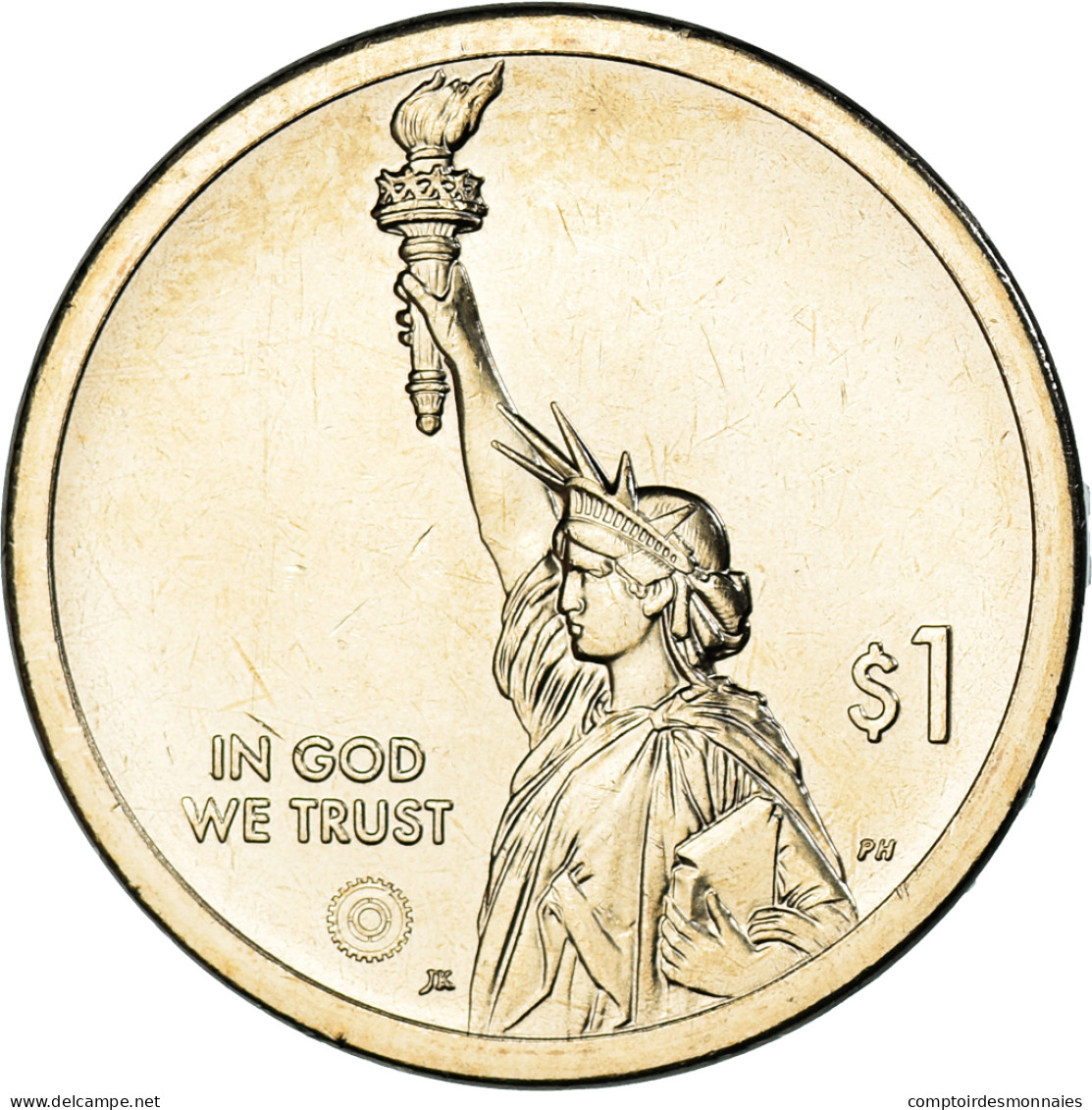 Monnaie, États-Unis, Dollar, 2022, Philadelphie, American Innovation - - 2007-…: Presidents