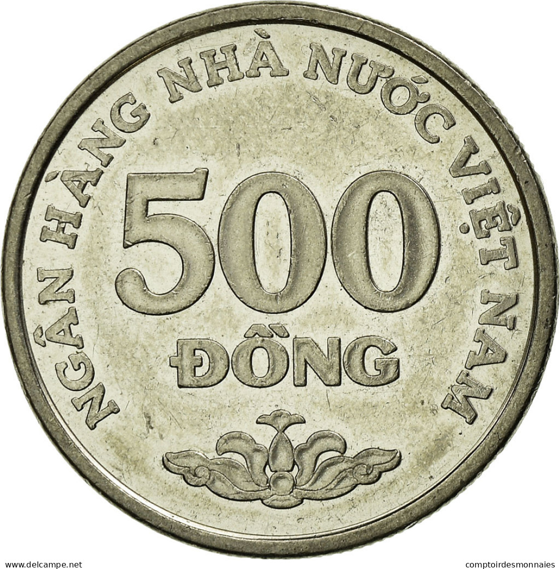 Monnaie, Viet Nam, SOCIALIST REPUBLIC, 500 Dông, 2003, Vantaa, TTB+, Nickel - Viêt-Nam