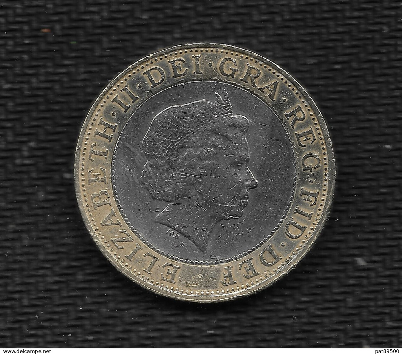 GRANDE BRETAGNE 2001 Pièce De 2 Livres - TWO POUNDS : ELISABETH II - DEI -GRA - REG - FID - DEF /  Bon état/ Faire OFFRE - 2 Pounds